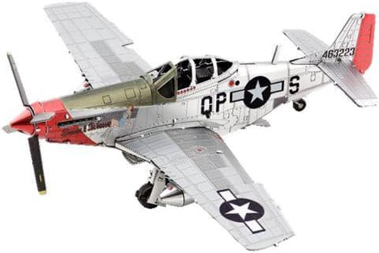 Alt view image 6 of 6 - P-51d Mustang Sweet Arlene Ww2 Plane Metal Earth