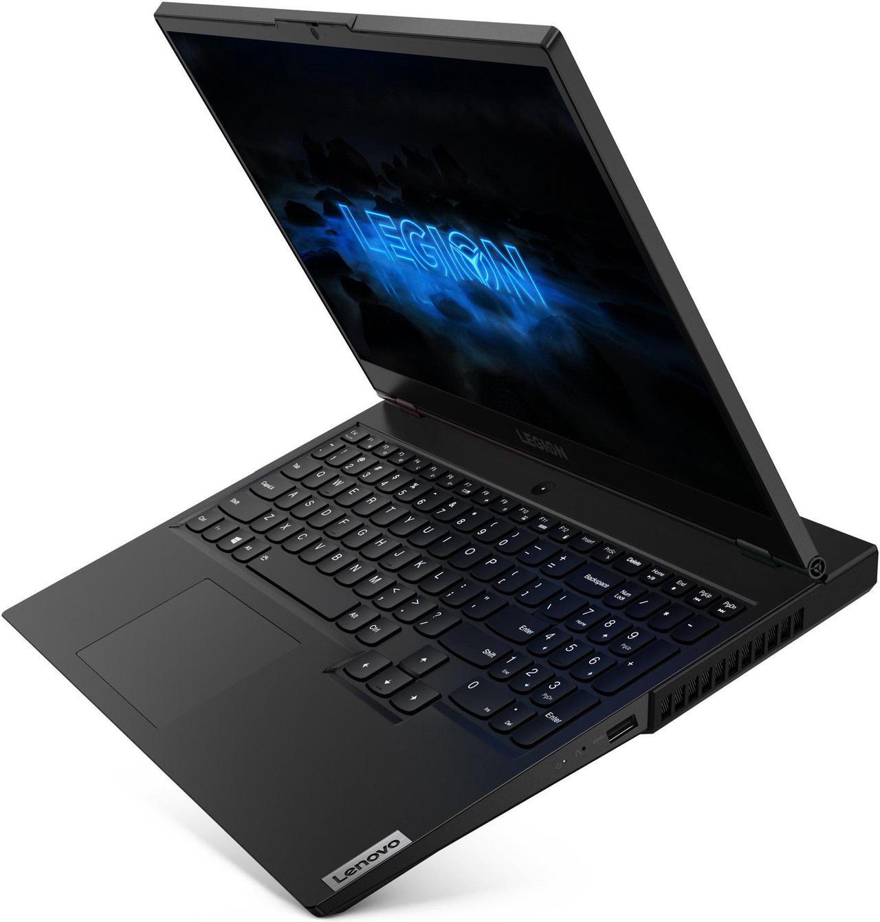 Alt view image 4 of 12 - Lenovo Legion 5 Laptop: Ryzen 5 5600H, NVidia GTX 1650, 256GB SSD, 8GB RAM, 17.3" Full HD IPS Display