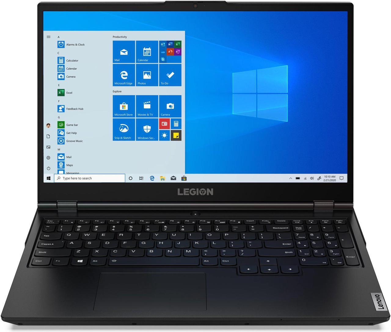 Main image of Lenovo Legion 5 Laptop: Ryzen 5 5600H, NVidia GTX 1650, 256GB SSD, 8GB RAM, 17.3" Full HD IPS Display