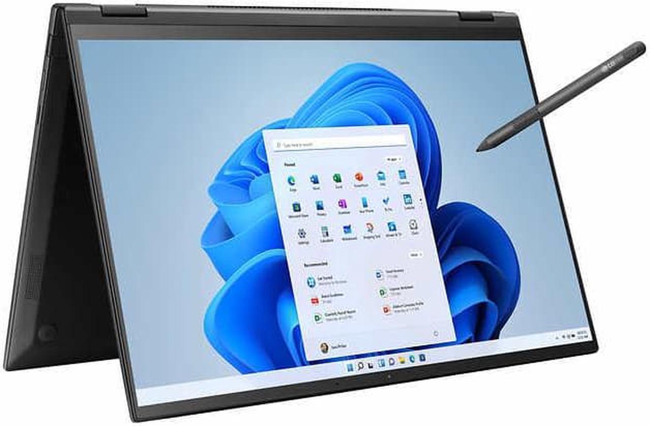 Alt view image 3 of 13 - LG Gram 16 2-in-1 Laptop: Core i7-1360P, 32GB DDR5 RAM, 1TB SSD, 16" 2560x1600 Touch Display, Pen