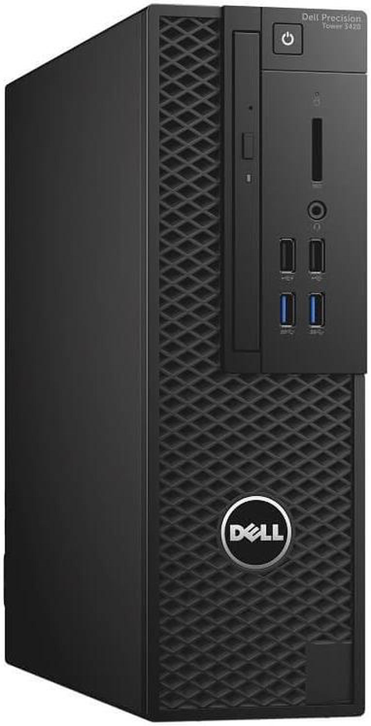 Dell Precision Tower 3420 Workstation i5-6500 4C 3.2Ghz 16GB 250GB NVMe Win 10