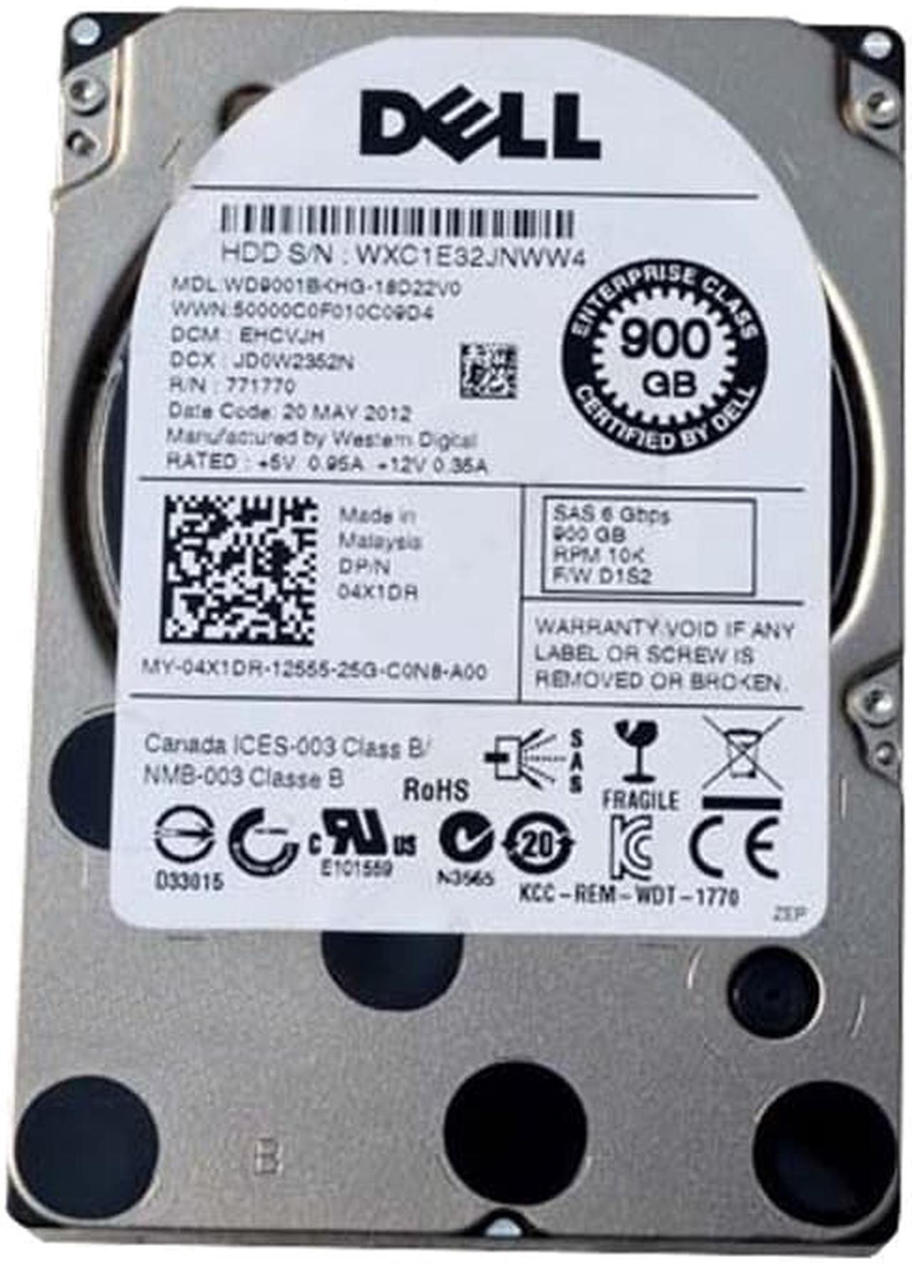 Alt view image 3 of 7 - Dell 4X1DR 900GB SAS 10K 2.5" Hard drive