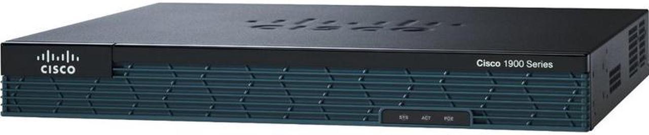 Alt view image 5 of 13 - Cisco 1921 Series Integrated Services Router, CISCO1921-SEC/K9, Lifetime Wty