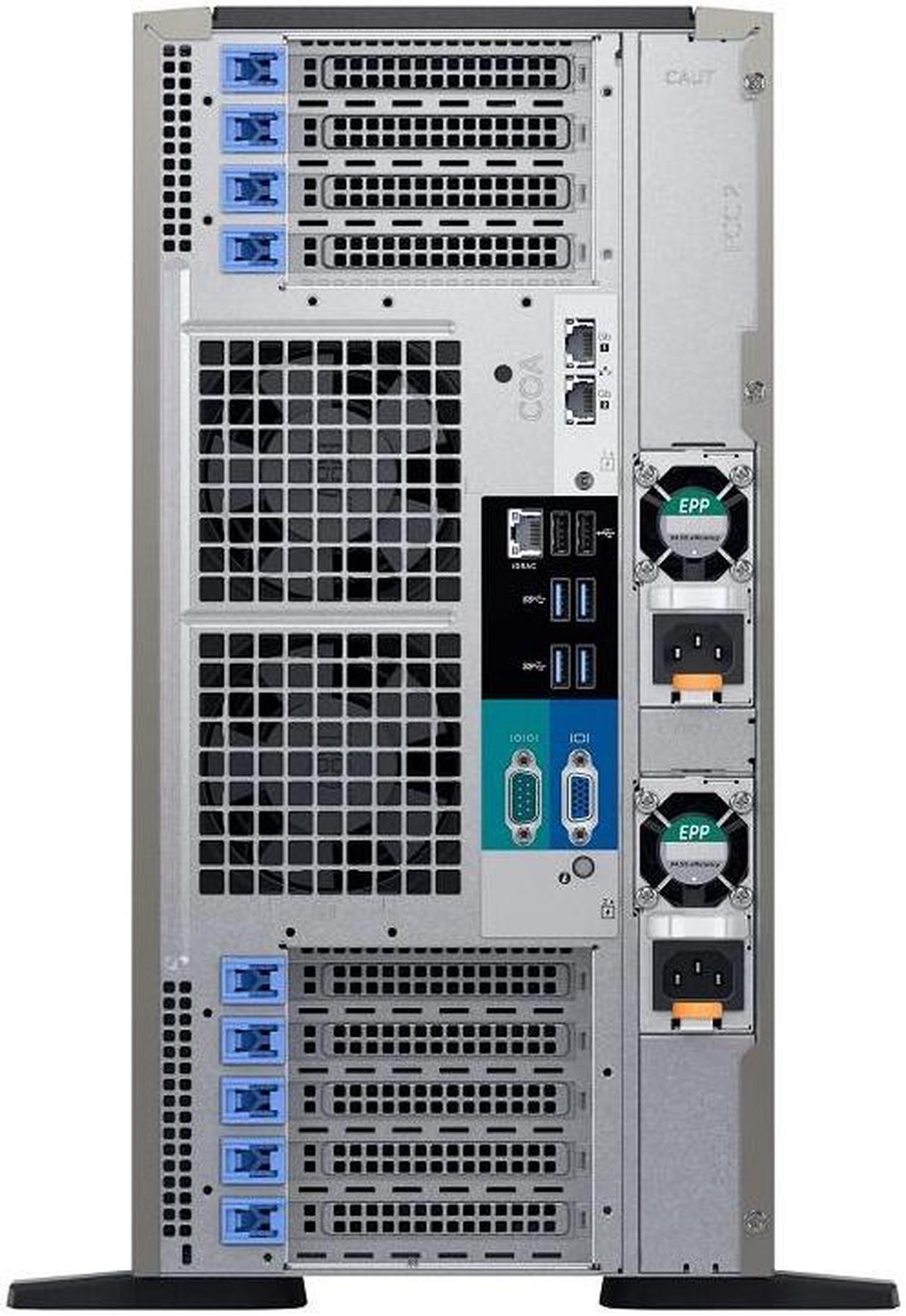 Alt view image 2 of 2 - Dell PowerEdge T640 18B LFF 2x Gold 6136 12C 3Ghz 1.5TB RAM 4x 800GB SSD H730P