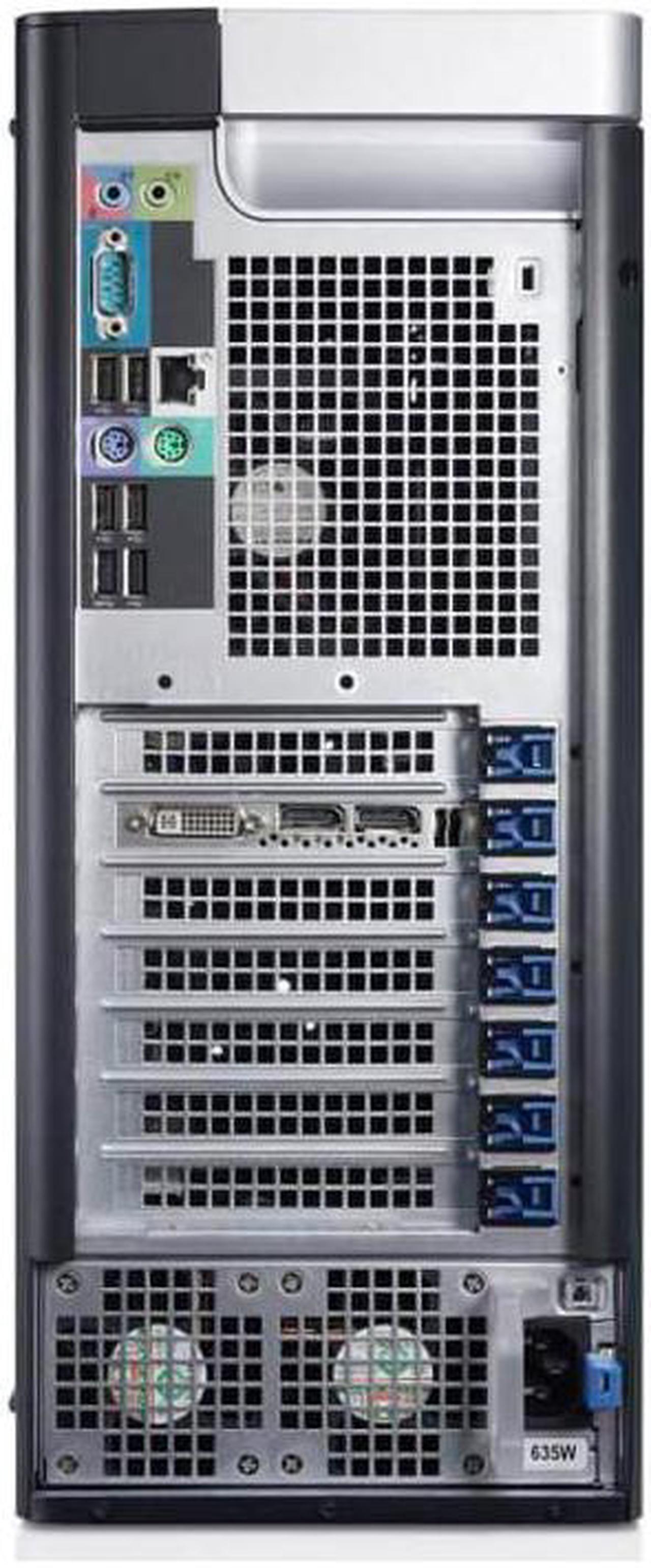 Alt view image 2 of 2 - Dell Precision T3600 Workstation E5-1607 Quad Core 3Ghz 8GB 256GB SSD Dual DVI