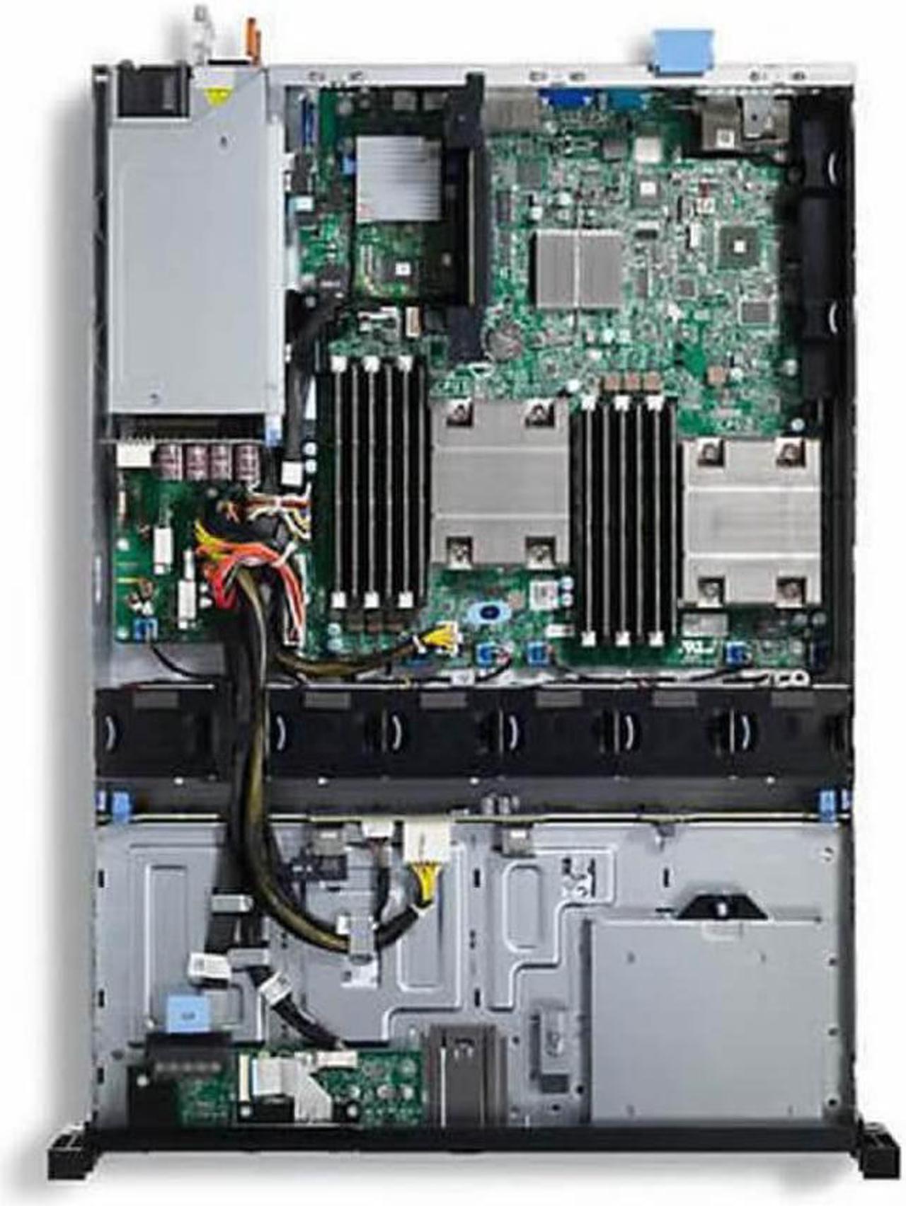 Alt view image 2 of 3 - Dell PowerEdge R520 8x 3.5" Hot Plug 2x E5-2407 Quad Core 2.2Ghz 128GB H310 2x 750W