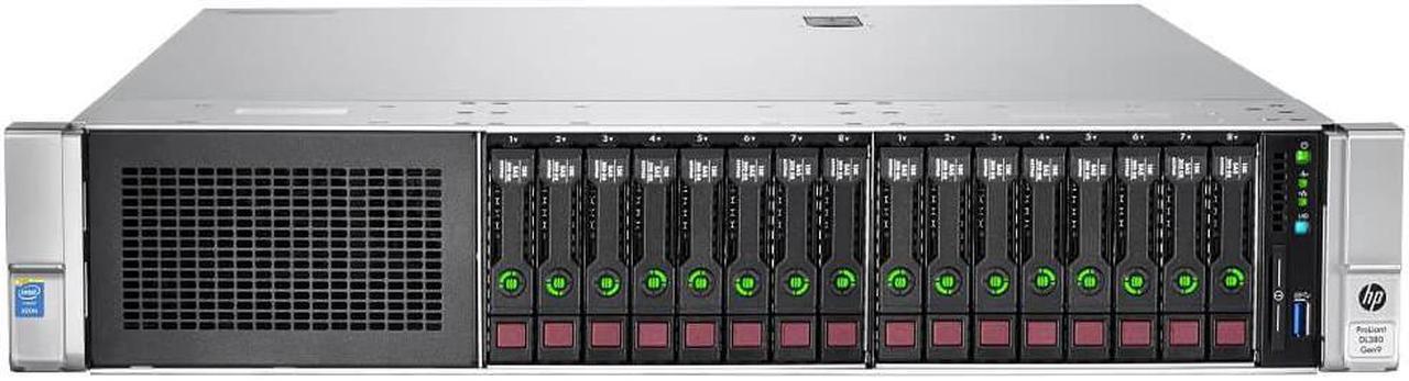 HP Proliant DL380 Gen9 16B SFF 2x E5-2643 V3 Six Core 3.4Ghz 96GB 2x 146GB P440 4GB FBWC