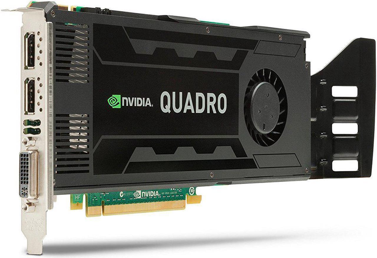 Nvidia Quadro K4000 3GB GDDR5 256-bit PCI Express 2.0 x16 Full Height Video Card with Rear Bracket