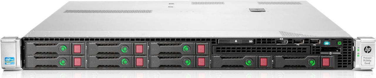 HP Proliant DL360p Gen8 8 x 2.5" HS E5-2640 Six Core 2.5Ghz 48GB x  P420i