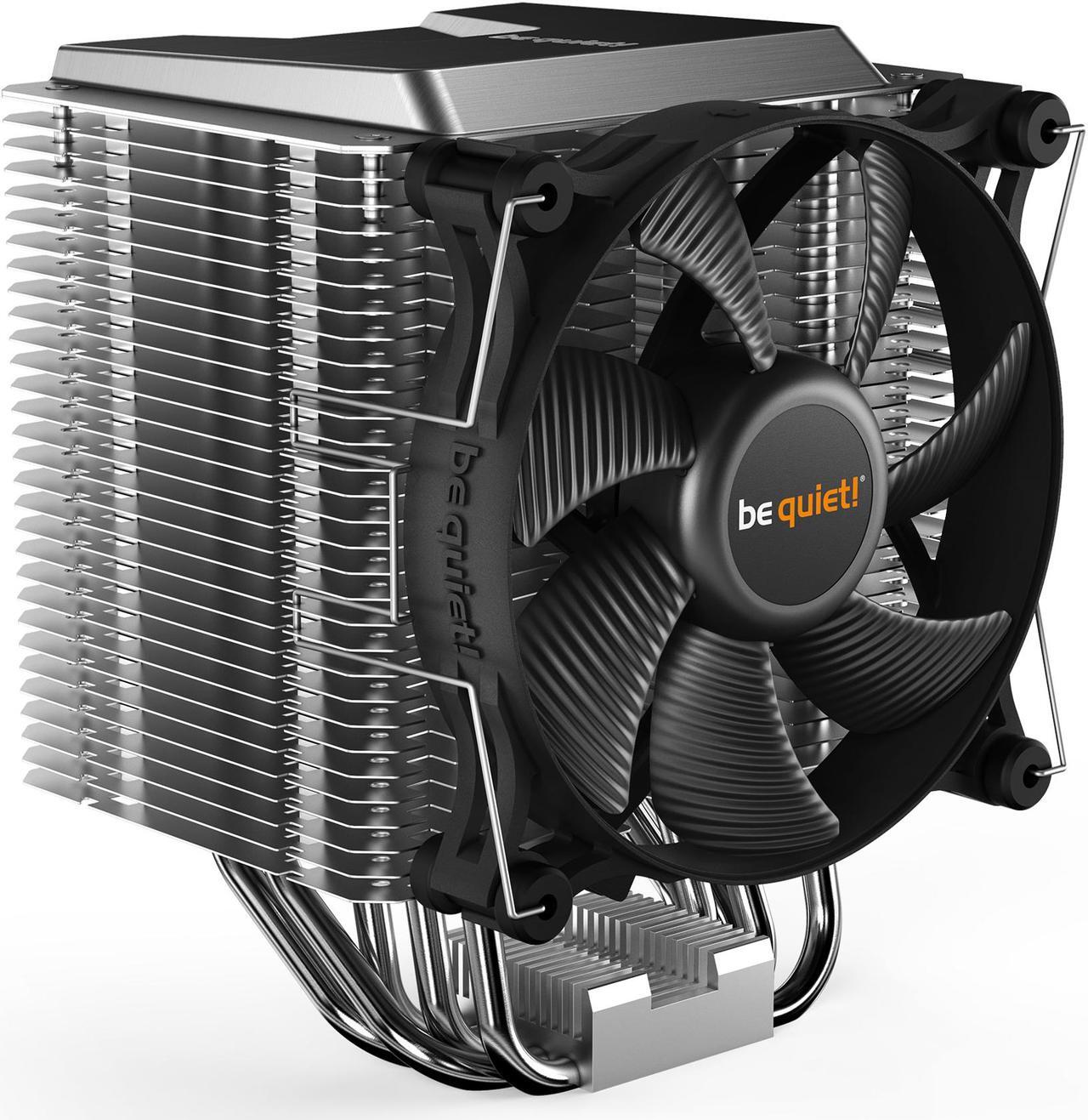 Main image of be quiet! Shadow Rock 3 CPU Air Cooler | 190W TDP | LGA 1700 1200 2066 1150 1151 1155 2011(-3) Square ILM Compatible | Intel and AMD 4/5 Support | Low Noise Cooler | Silver/Black Design | BK004