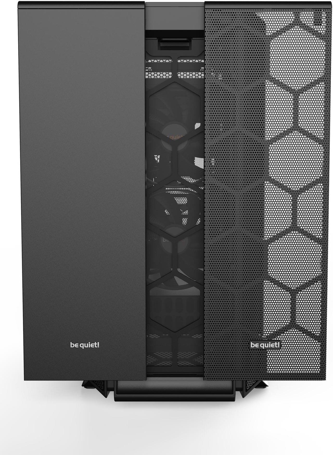Alt view image 4 of 7 - be quiet! Silent Base 802 Window | ATX Midi Tower PC Case| 3 Pre-Installed Pure Wings 2 Fans | Sound Insulated | Tempered Glass Window | Black | BGW39