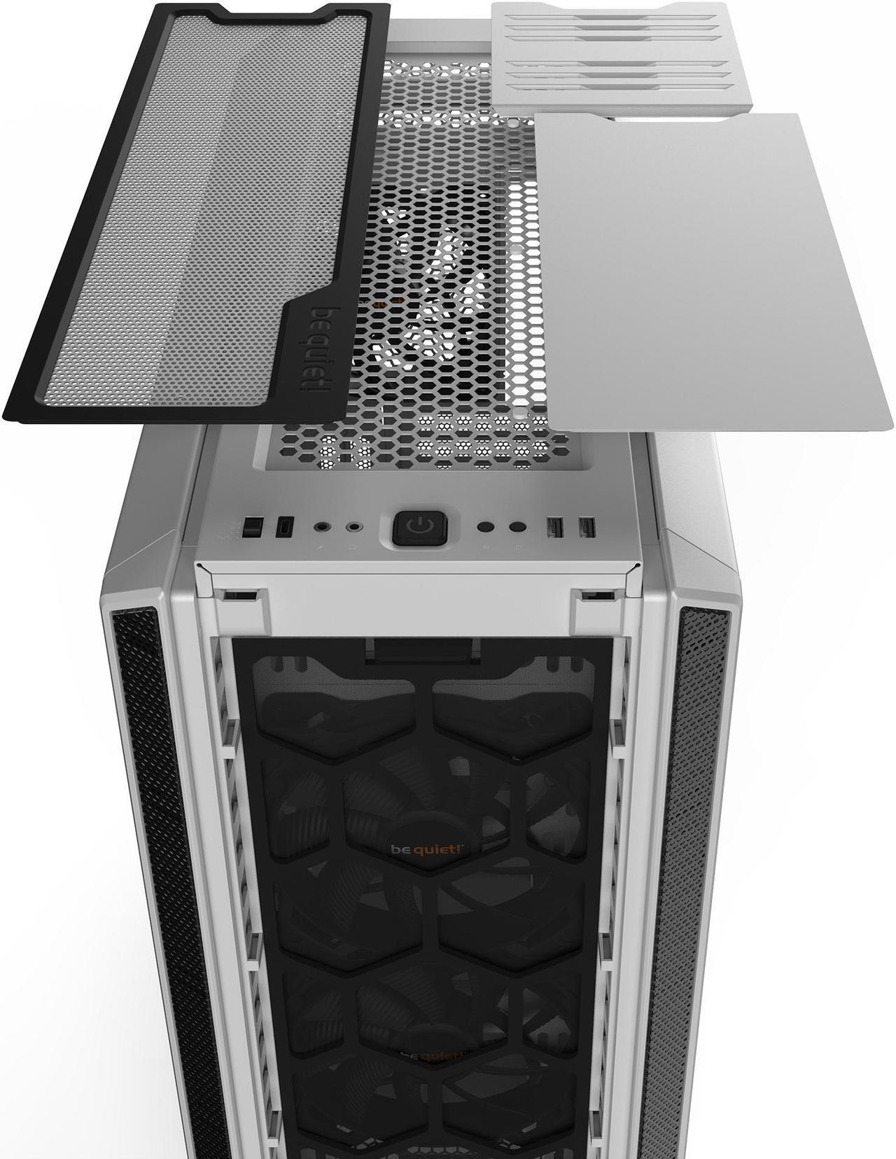Alt view image 4 of 6 - be quiet! Silent Base 802 | ATX Midi Tower PC Case| 3 Pre-Installed Pure Wings 2 Fans | Sound Insulated | White | BG040
