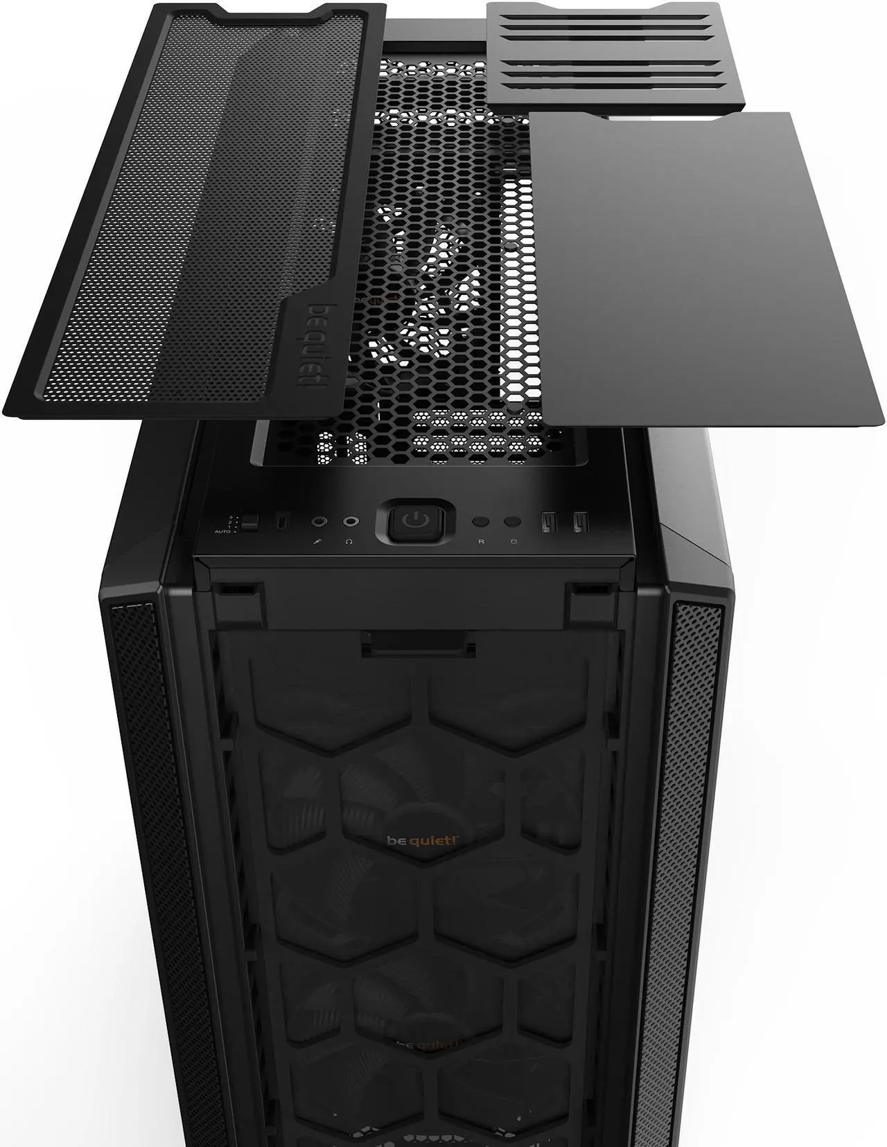 Alt view image 2 of 6 - be quiet! Silent Base 802 | ATX Midi Tower PC Case | 3 Pre-Installed Pure Wings 2 Fans | Sound Insulated | Black | BG039
