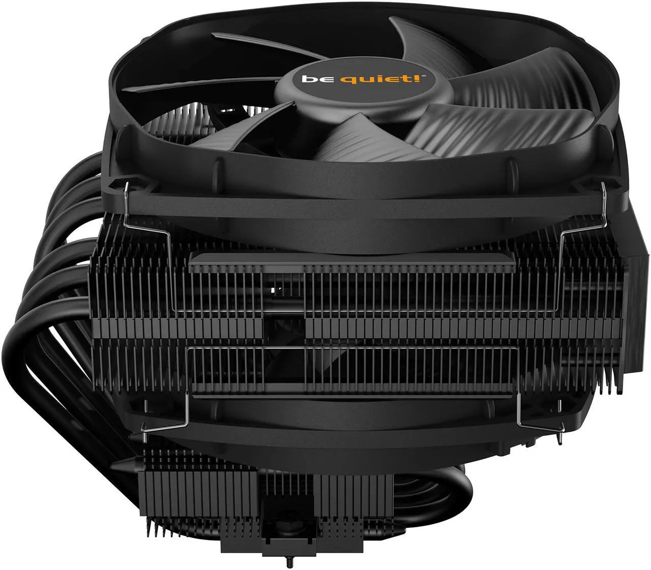 Alt view image 3 of 6 - be quiet! Dark Rock TF2 CPU Air Cooler | Top Flow Cooler | 230W TDP | Socket 1700 1200 2066 1150 1151 1155 2011(-3) Square ILM | Intel and AMD 4/5 Support | Low Noise Cooler | Black | BK031
