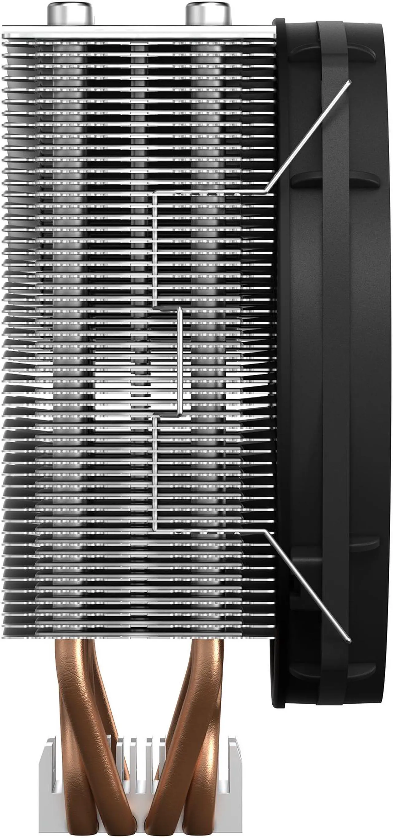 Alt view image 3 of 7 - be quiet! SHADOW ROCK Slim 2 CPU Air Cooler | LGA 1700 1200 2066 1150 1151 1155 2011(-3) Square ILM Compatible | Intel and AMD AM5 AM4 CPU Cooler | 160W TDP | Quiet Operation | BK032
