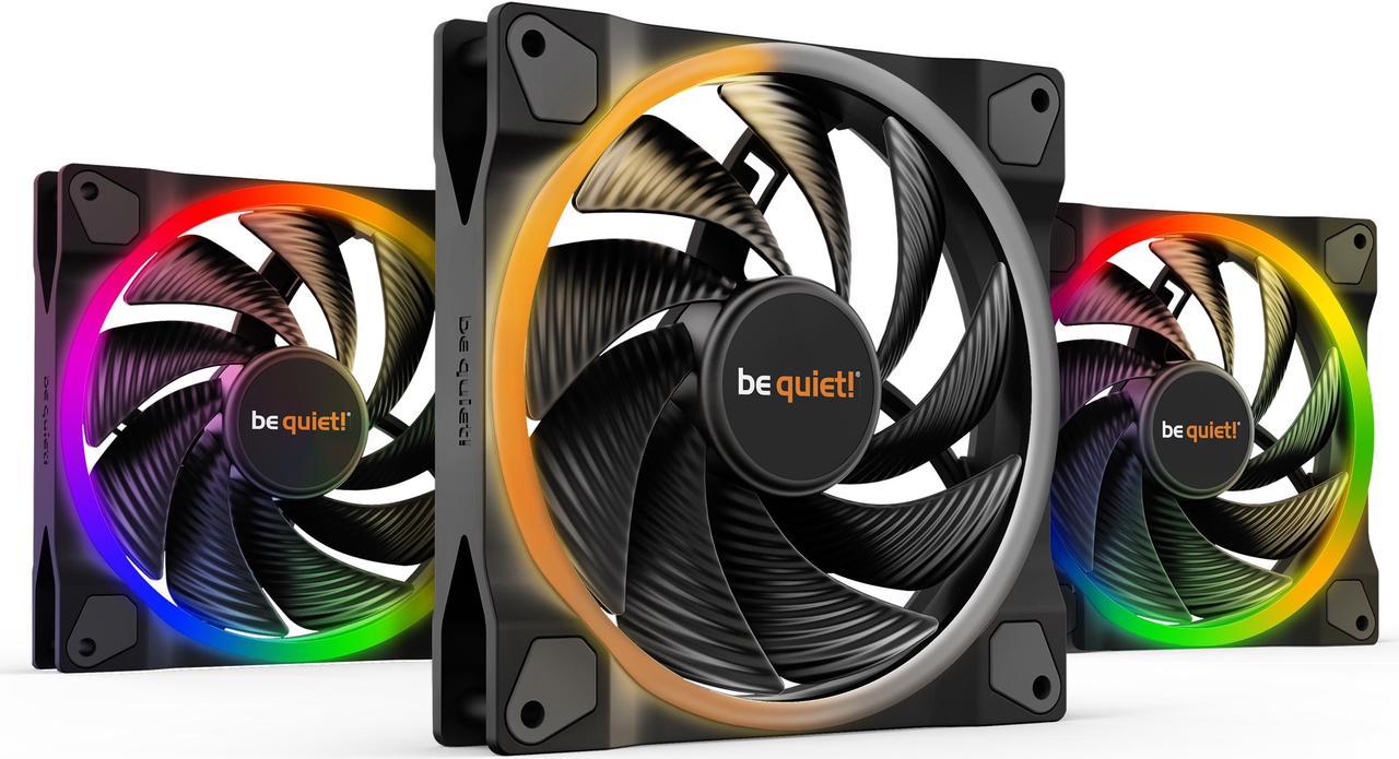 be quiet! LIGHT WINGS 120mm PWM HIGH-SPEED TRIPLE PACK