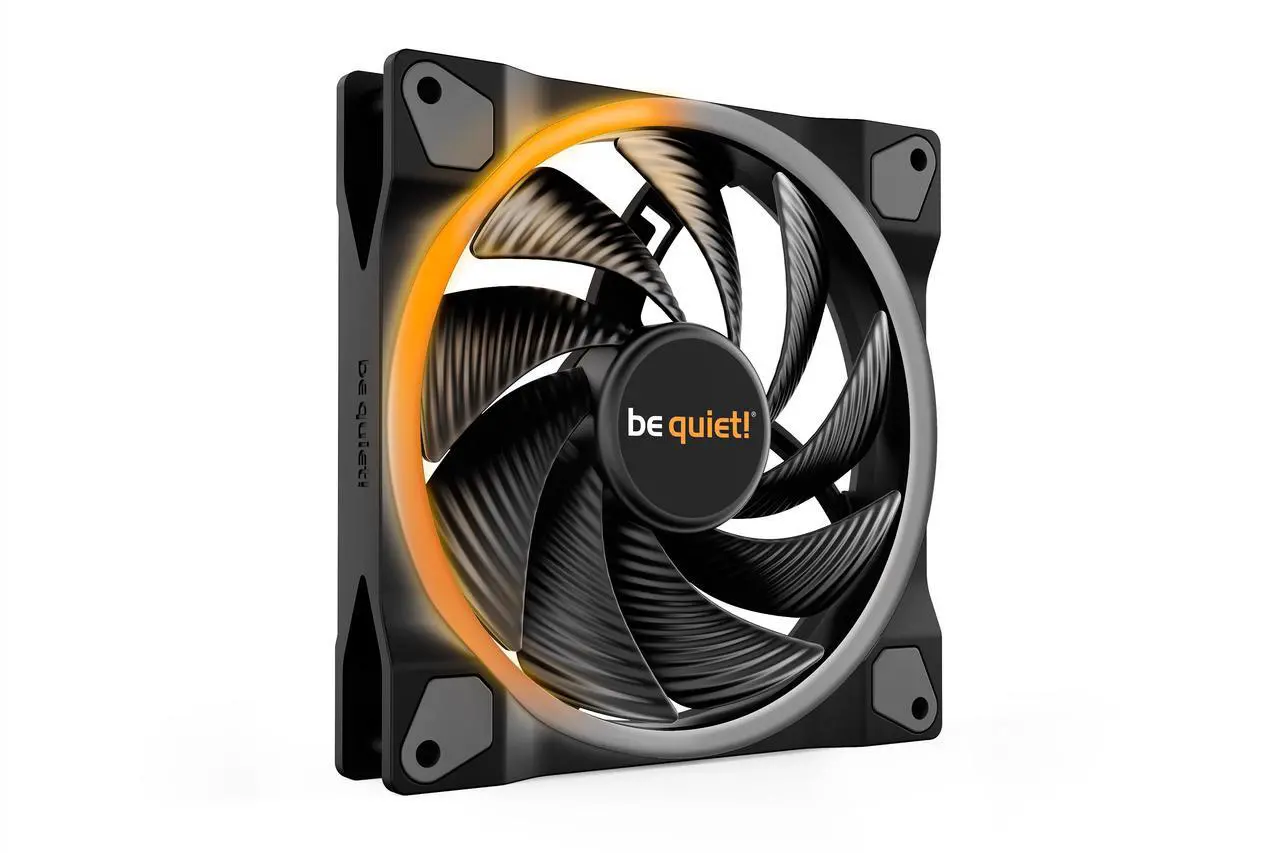 Main image of be quiet! Light Wings 140mm PWM High Speed Low Noise Premium ARGB Cooling Fan | 4-Pin | Ideal for Radiators and Heat Sinks | Black | BL075