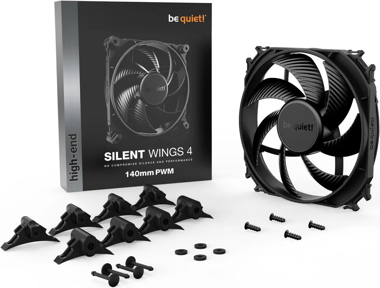 Alt view image 4 of 4 - be quiet! SILENT WINGS 4 140mm PWM