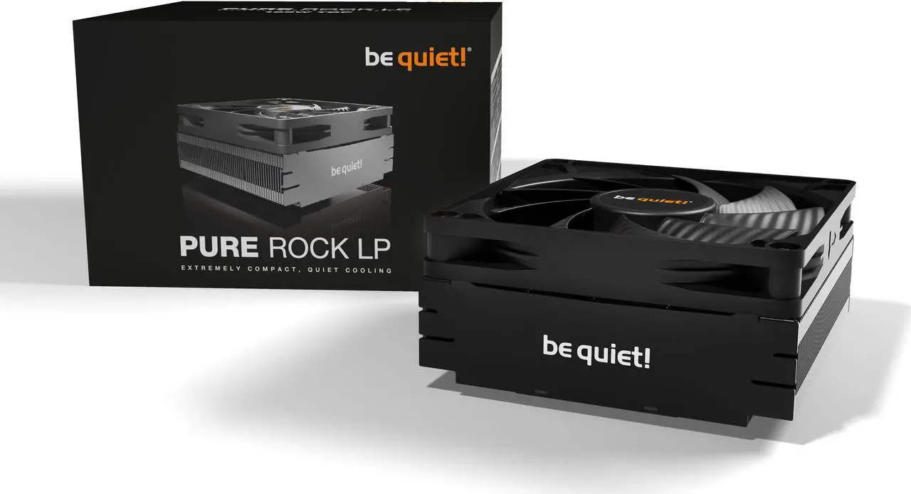 Alt view image 5 of 6 - be quiet! Pure Rock LP Air Cooler | Low Profile Cooler | Socket Support Intel and AMD 4/5 | 1700 1200 1150 1151 1155 Socket Compatibility | 100W TDP | Quiet Performance | Black | BK034