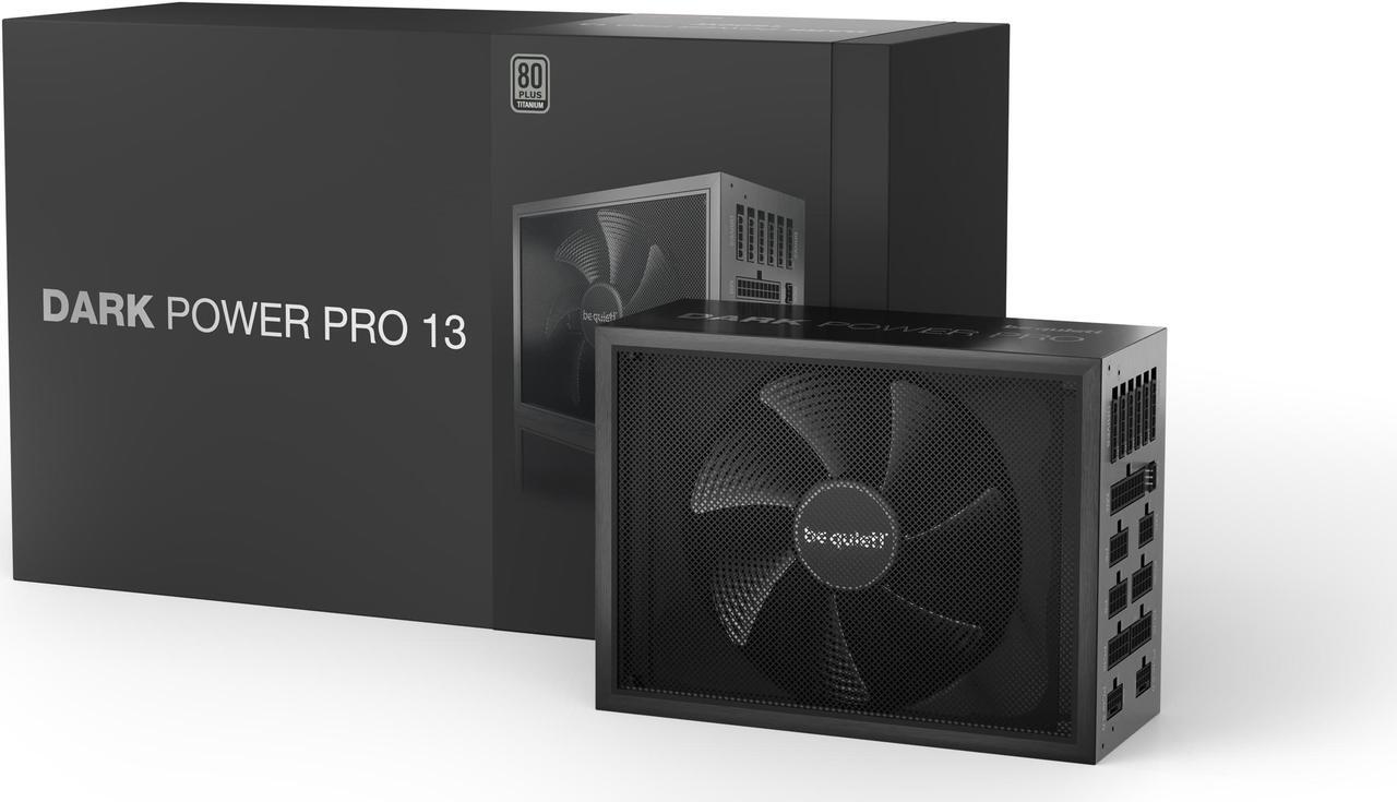 Alt view image 4 of 7 - be quiet! Dark Power PRO 13 1600W ATX 3.0 Power Supply | 80 Plus Titanium Efficiency | PCIe 5 | Modular | Overclocking Support | 10 Year Warranty | BN501