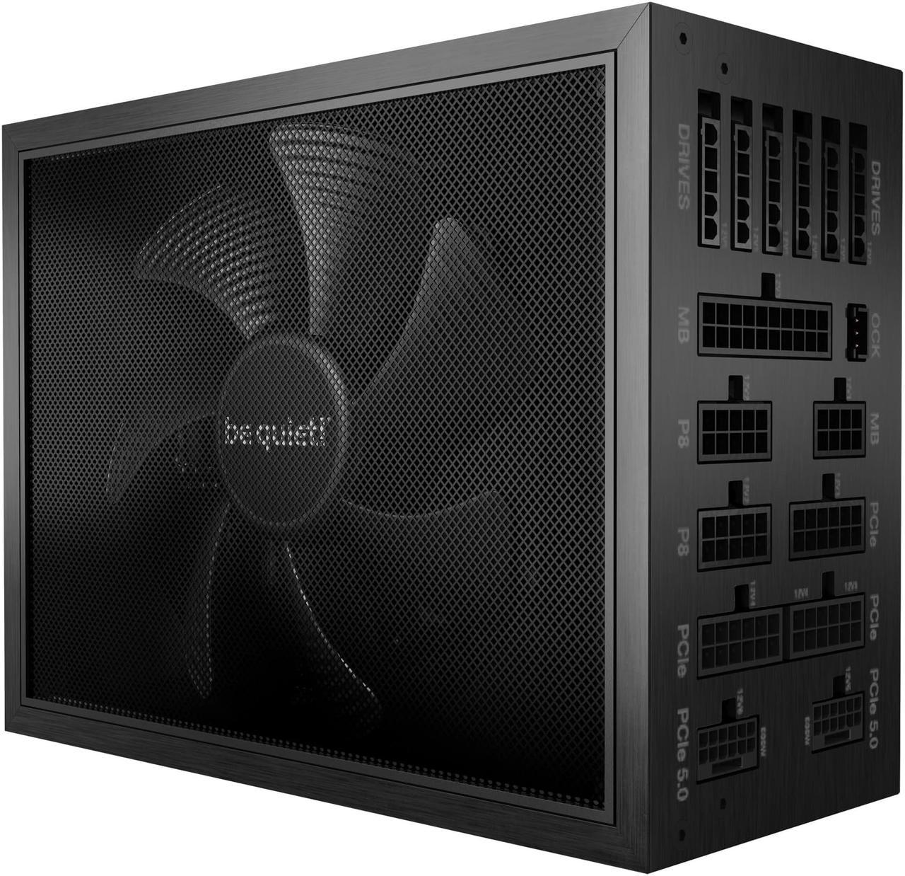 Main image of be quiet! Dark Power PRO 13 1600W ATX 3.0 Power Supply | 80 Plus Titanium Efficiency | PCIe 5 | Modular | Overclocking Support | 10 Year Warranty | BN501