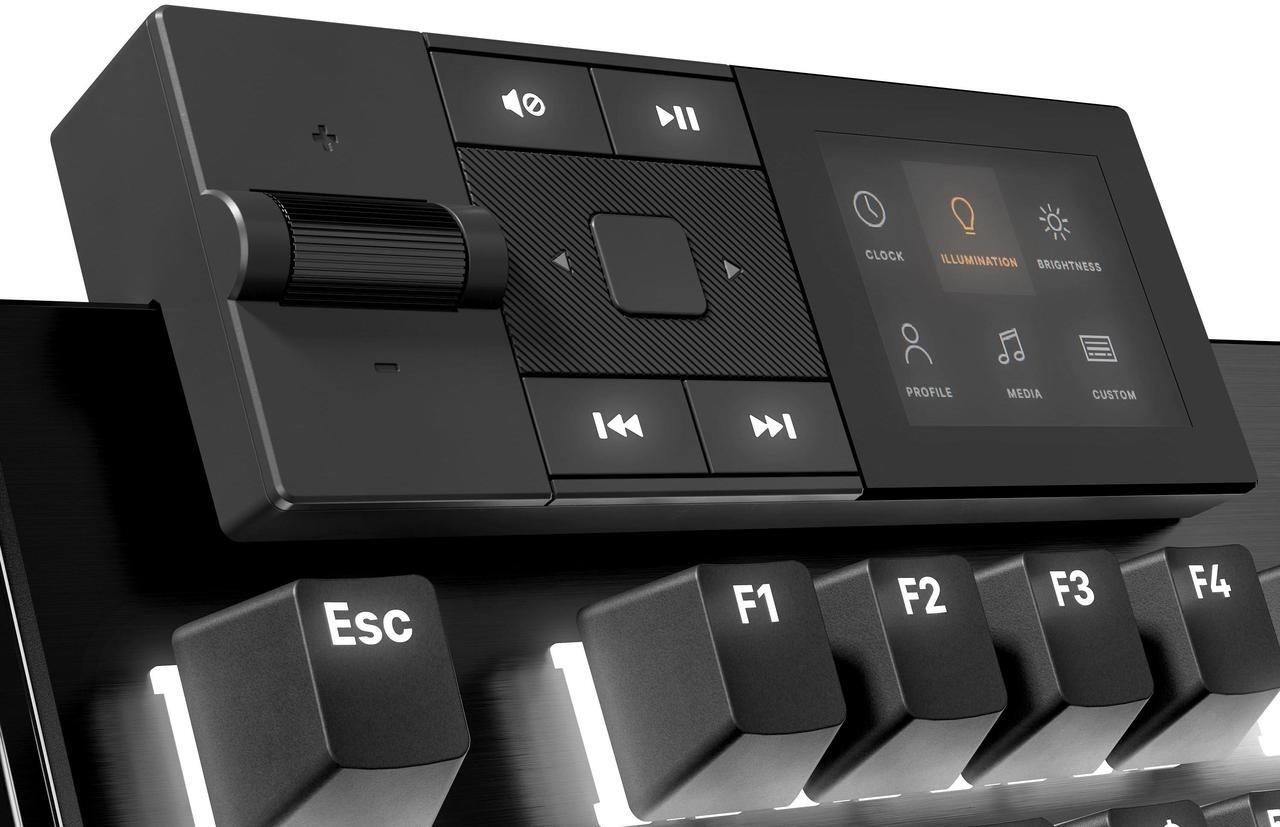 Alt view image 5 of 7 - be quiet! Dark Mount Mechanical Keyboard | Tactile | Hot-Swappable Lubricated Silent Switches | Detachable Numpad and Media Dock | Programmable ARGB Keys | Quality PBT Double Shot Keycaps | BT002US