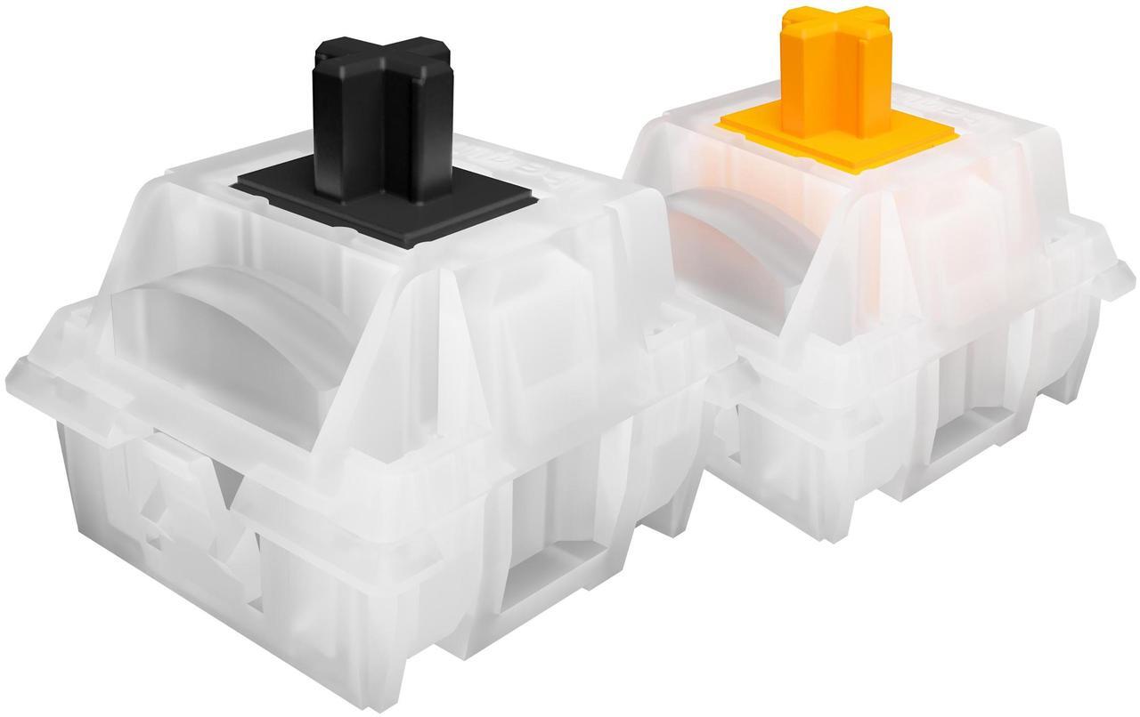 Alt view image 5 of 7 - be quiet! Light Mount Mechanical Keyboard | Linear | Hot-Swappable Lubricated Silent Switches | 3D Media Wheel | ARGB Keyboard | Quality PBT Double-Shot Keycaps | Programmable | BT003US