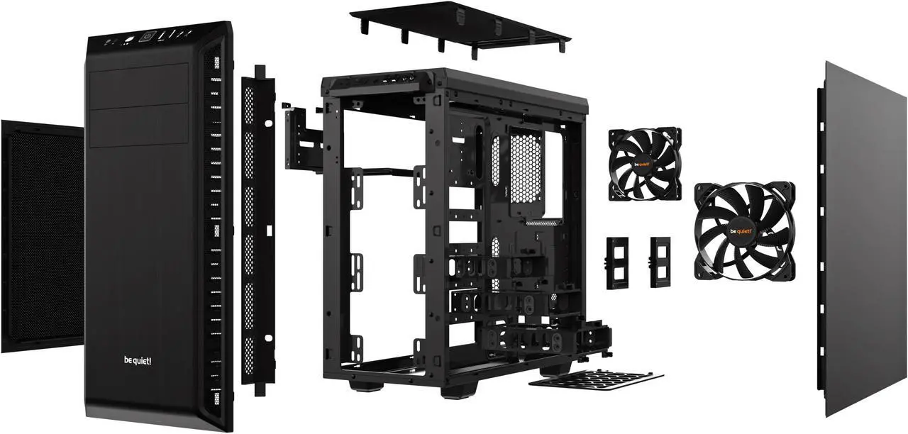 Alt view image 3 of 10 - be quiet! PURE BASE 600 - Black