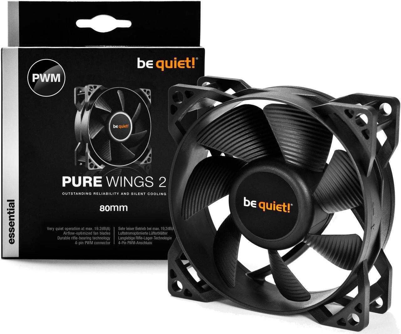 Alt view image 3 of 3 - be quiet! Pure Wings 2 80mm PWM