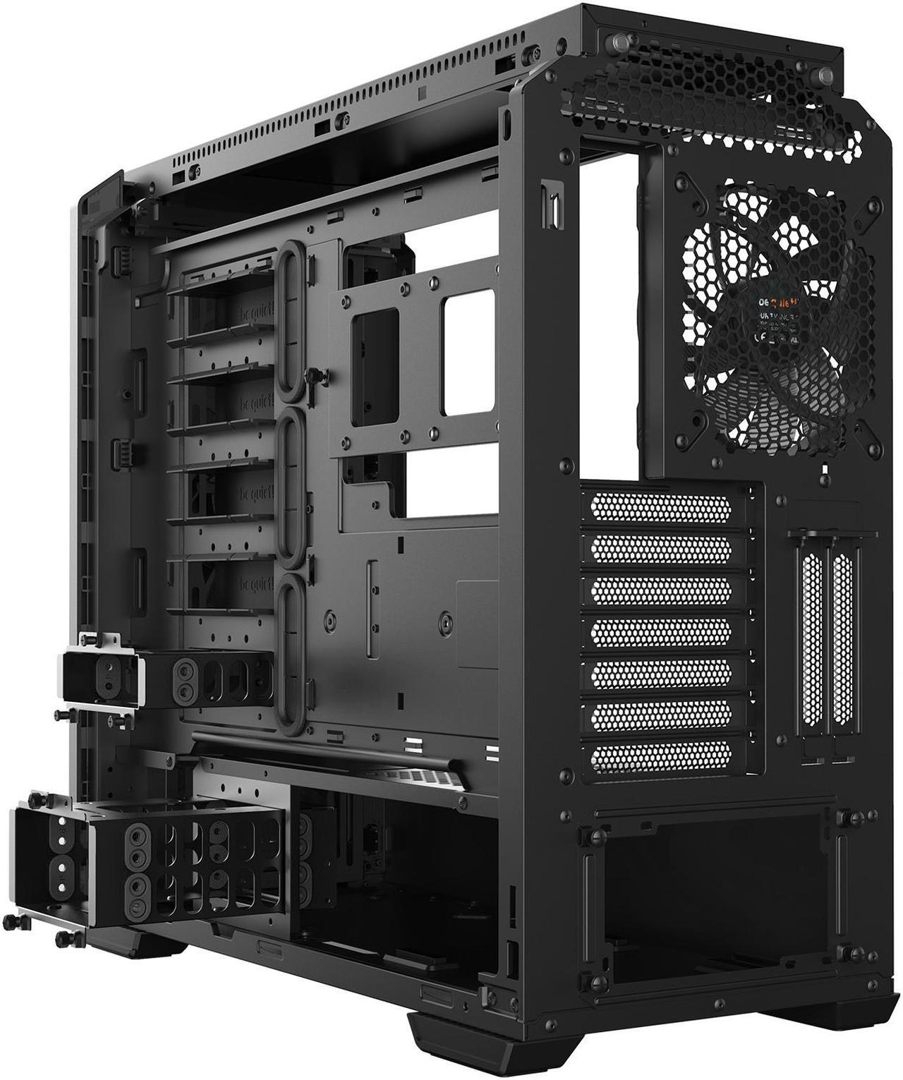 Alt view image 2 of 9 - be quiet! Silent Base 601 Window | Midi Tower ATX PC Case | Two 140mm Fans | 10mm Extra Thick Insulated mats | PSU Shroud | Black| BGW26