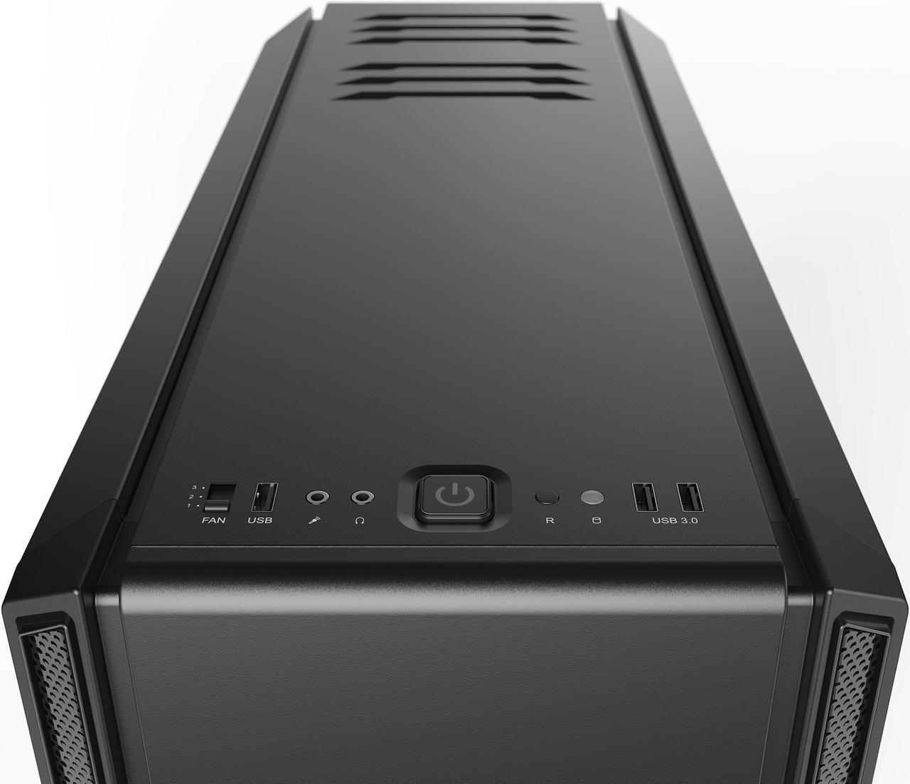 Alt view image 5 of 9 - be quiet! Silent Base 601 Window | Midi Tower ATX PC Case | Two 140mm Fans | 10mm Extra Thick Insulated mats | PSU Shroud | Black| BGW26