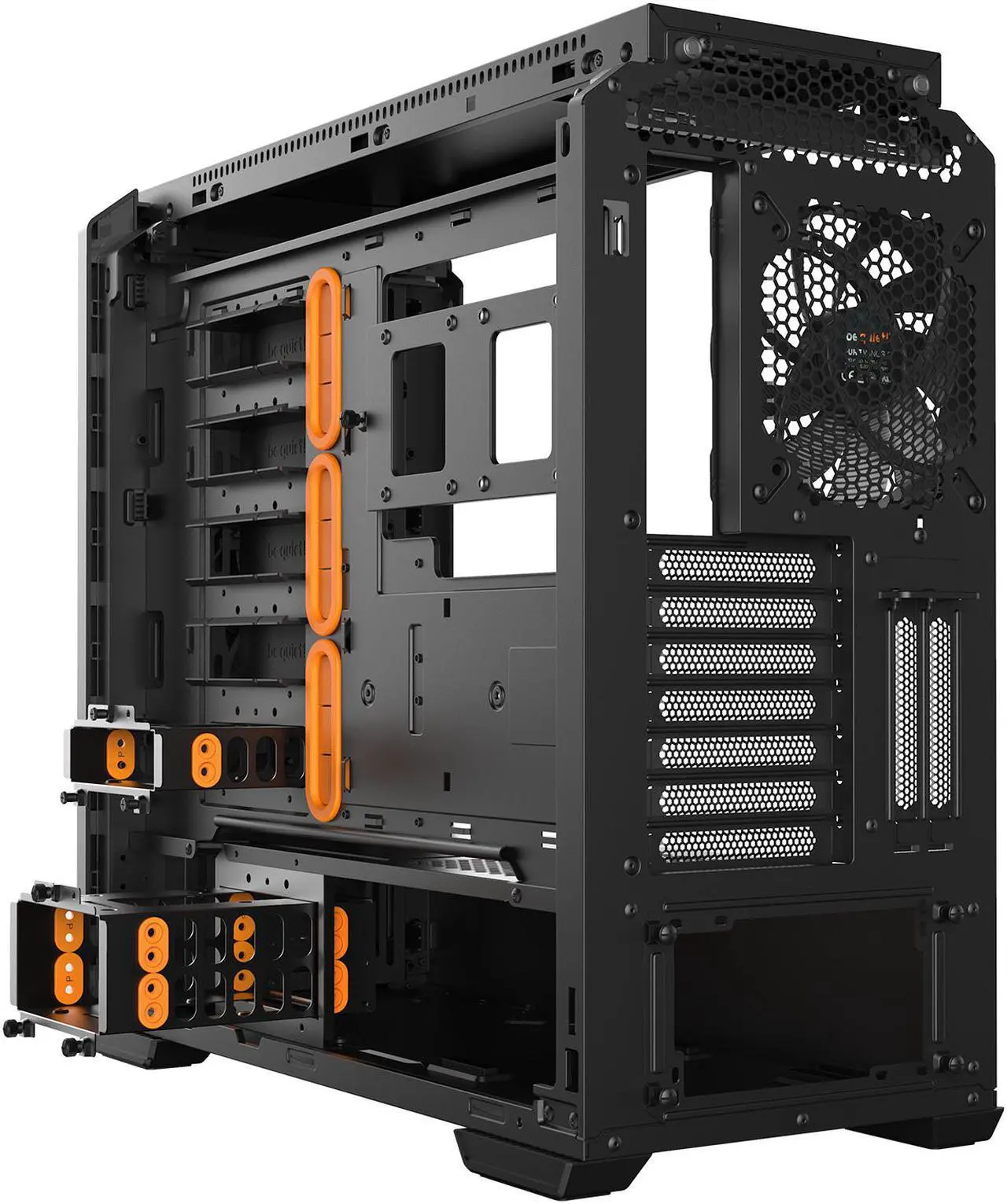 Alt view image 2 of 9 - be quiet! Silent Base 601- Midi Tower - Orange