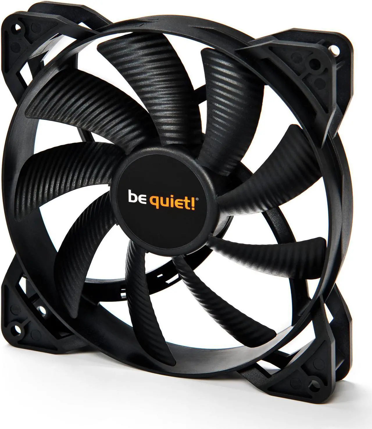 Main image of Pure Wings 2 | 140mm High Speed Case Fan | High Performance Cooling Fan | Compatible with Desktop | Low minimum rpm | Low Noise | Black | BL082