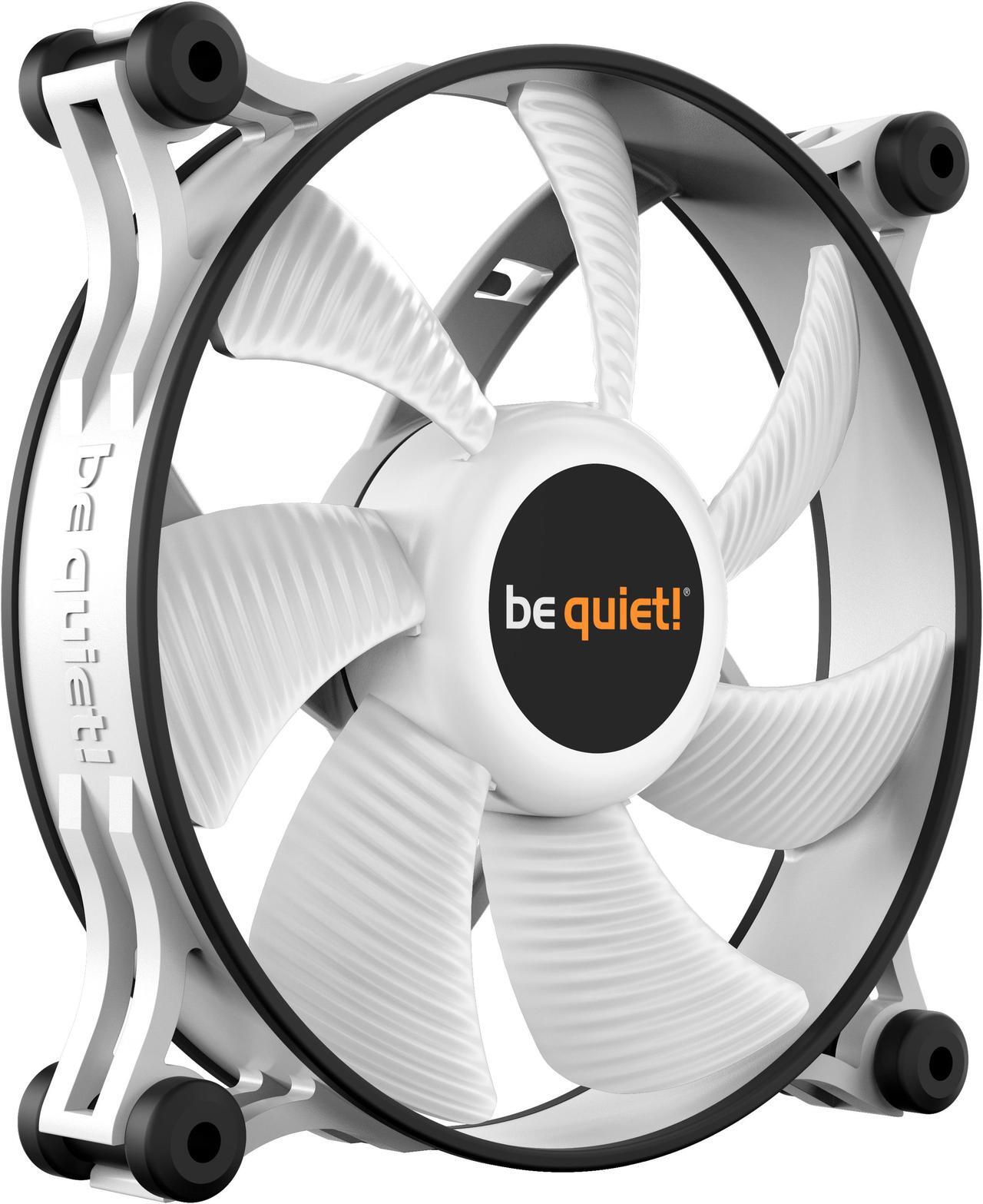 Main image of be quiet! Shadow Wings 2 120mm White, case fan, airflow-optimized fan blades, whisper-quiet operation and reliable cooling