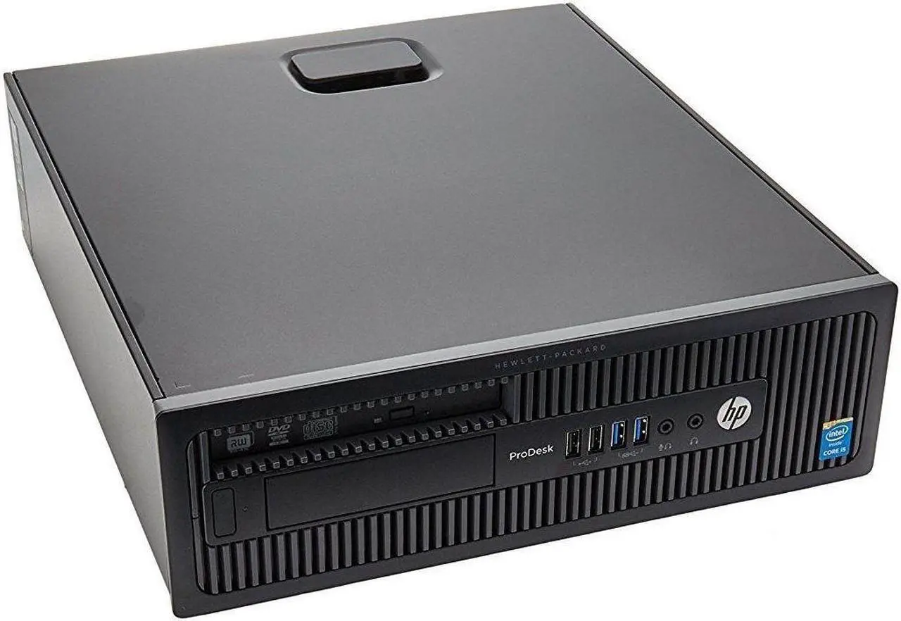 Main image of HP 600 G1 Desktop SFF Core Intel Core i5 4590 3.3GHz 8GB Ram 500GB Hard Drive  Windows 10 Pro