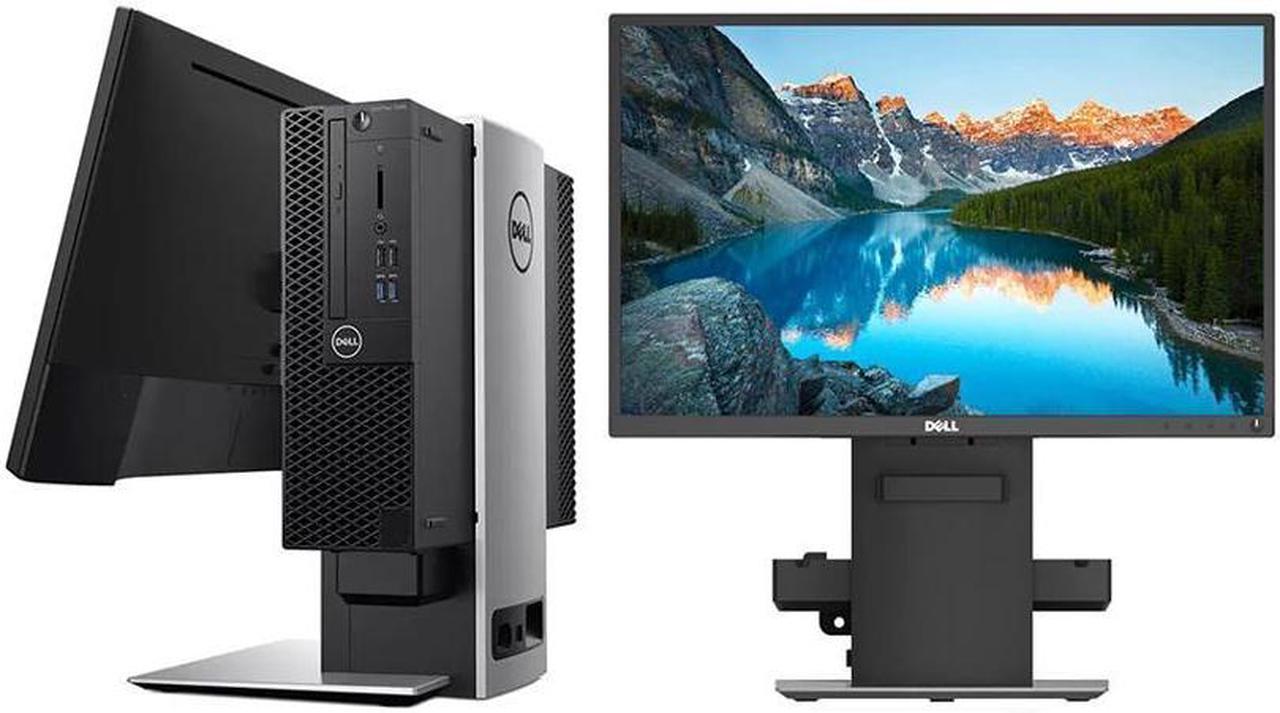 Dell OptiPlex 5040 SFF All-in-One with Dell 22" Monitor Desktop PC- 6th Gen Intel Quad Core i7-6700 3.40GHz 16 GB DDR3 128 GB SSD DVD WiFi/BT Windows 10 Pro