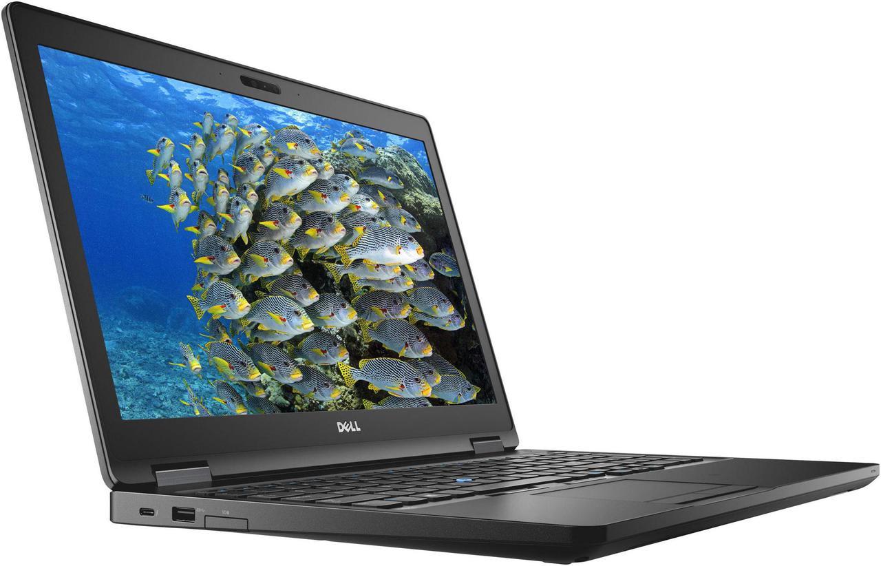 Dell Latitude 5000 Series 5580 Notebook  7th Gen Intel Core i5-7440HQ Quad Core 2.8GHz CPU - 256 GB SSD - 8GB RAM - 15.6" FHD LED Display - WiFi - Windows 10 Pro