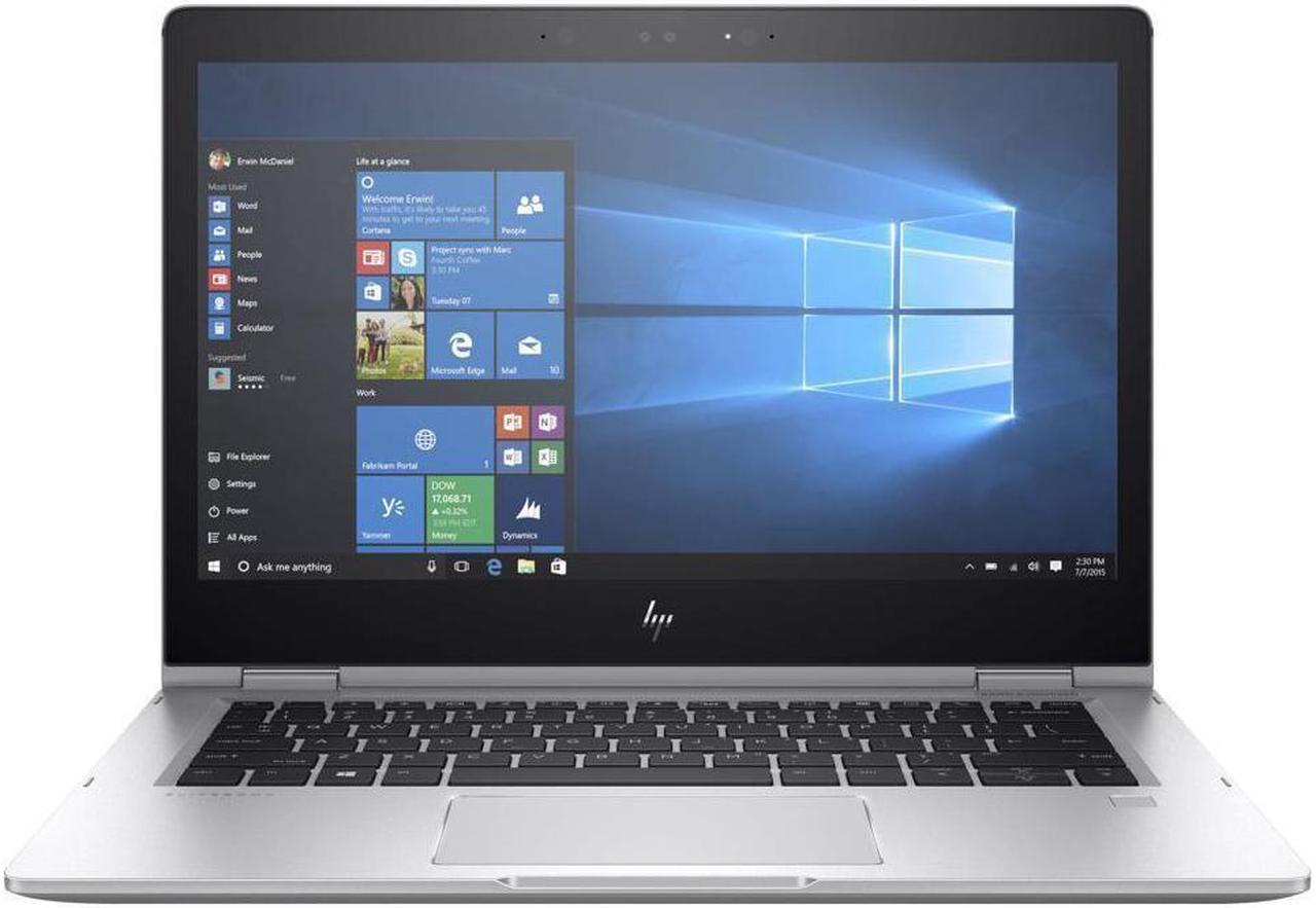 HP EliteBook X360 1030 G3 13.3" FHD 1920 x 1080 Touchscreen 2-in-1 Flip Design Convertible Notebook - 8th Gen Intel QUAD Core i5-8350U 128 GB SSD 8GB DDR4 RAM Wi-Fi BT Webcam Windows 11 Pro