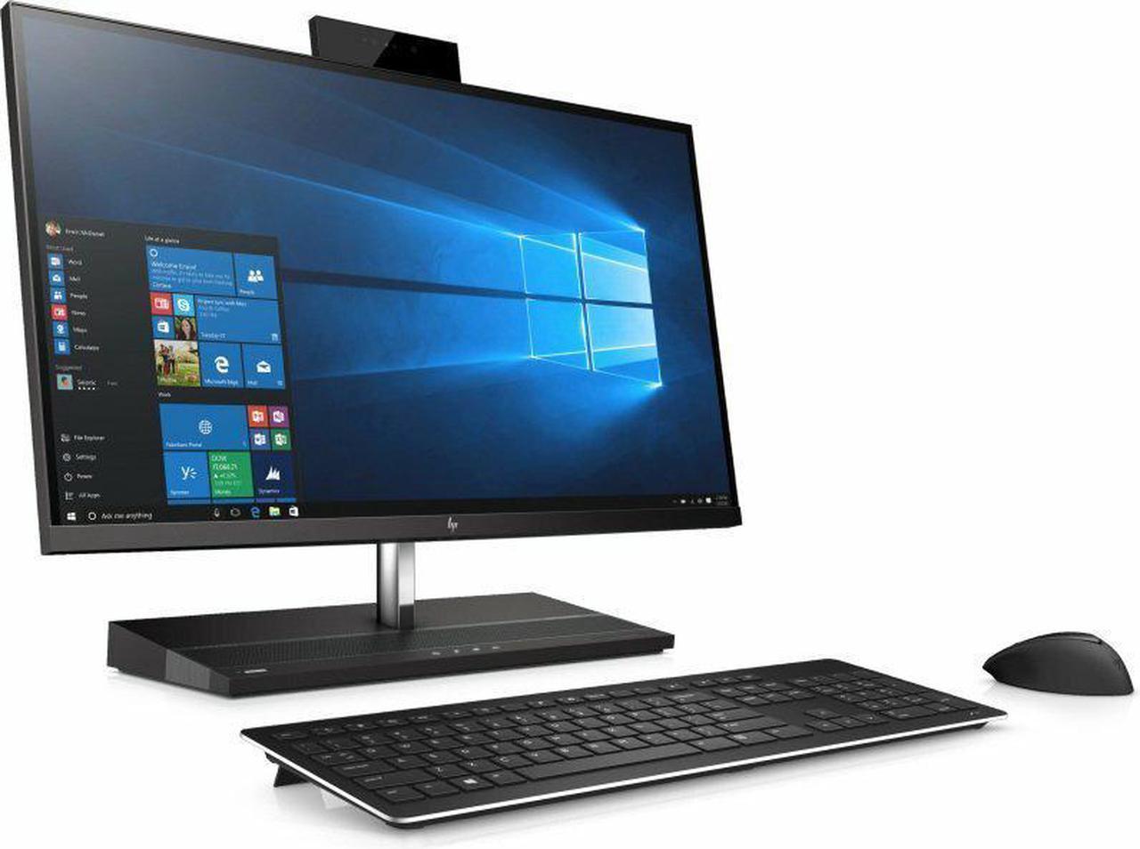 HP EliteOne 1000 G1 24" FHD 1920 x 1080 Touchscreen All in One Desktop - 7th Gen Intel QUAD Core i7-7700 4.20GHz 16 GB DDR4 256 GB M.2 SSD + 1TB SSD Webcam Windows 11 Pro Upgrade