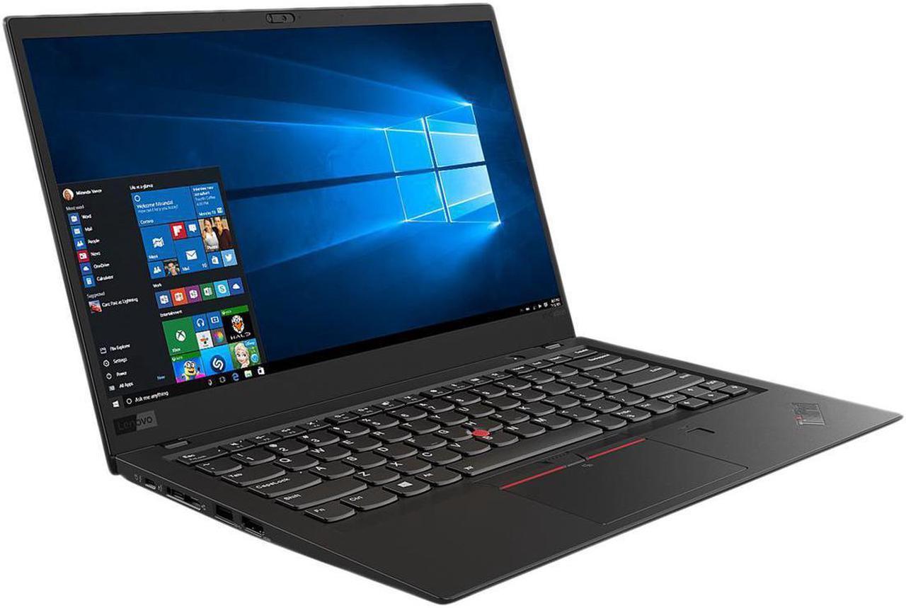 Lenovo ThinkPad X1 Carbon Gen 6 14" Full HD 1920 x 1080 Ultrabook - 8th Gen Intel QUAD Core i7-8650U 1.9GHz  16 GB RAM DDR4 128 GB SSD,Wi-Fi, Bluetooth, Webcam Windows 10 Pro (Black)