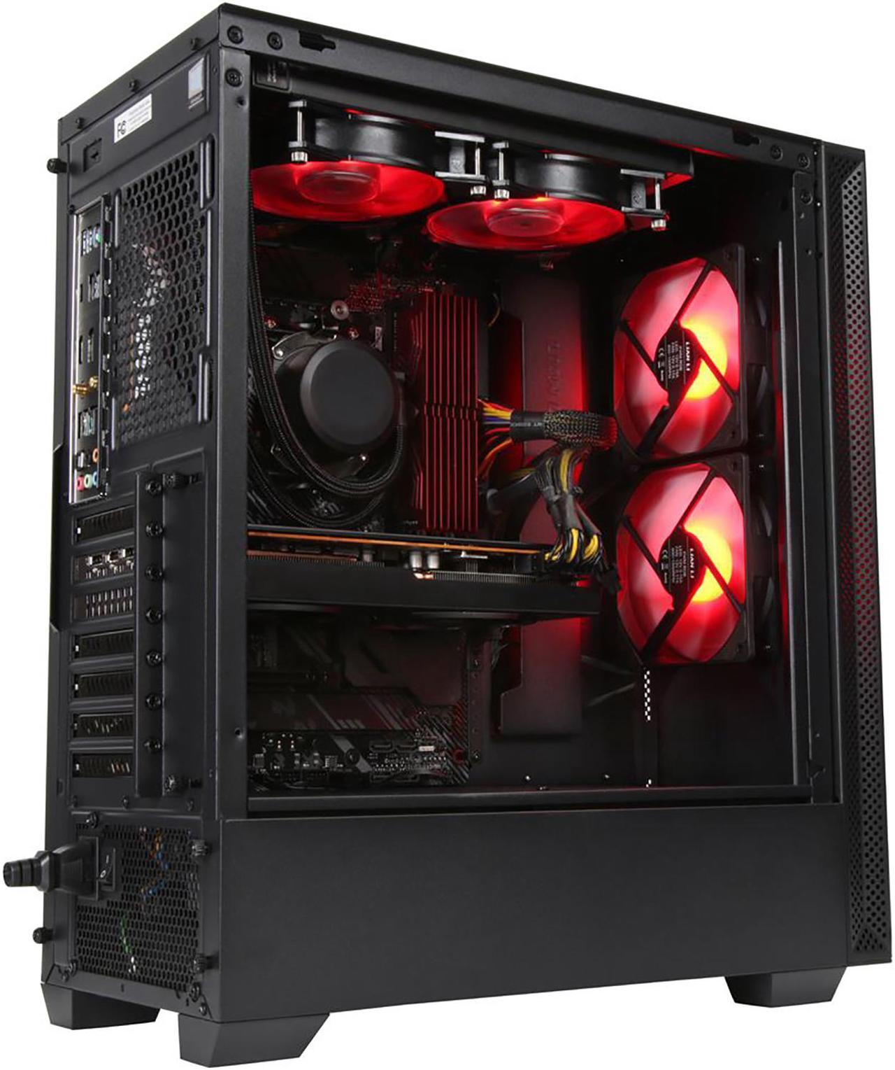 PRC Born2Game Special Edition Gaming Desktop PC AMD Ryzen 9 3900X 12-Core 3.8GHz 16GB DDR4-3200 RAM AMD Radeon RX 5700 XT 8GB GDDR6 WiFi 256GB NVMe M.2 SSD + 1 TB HD Windows 10 Pro