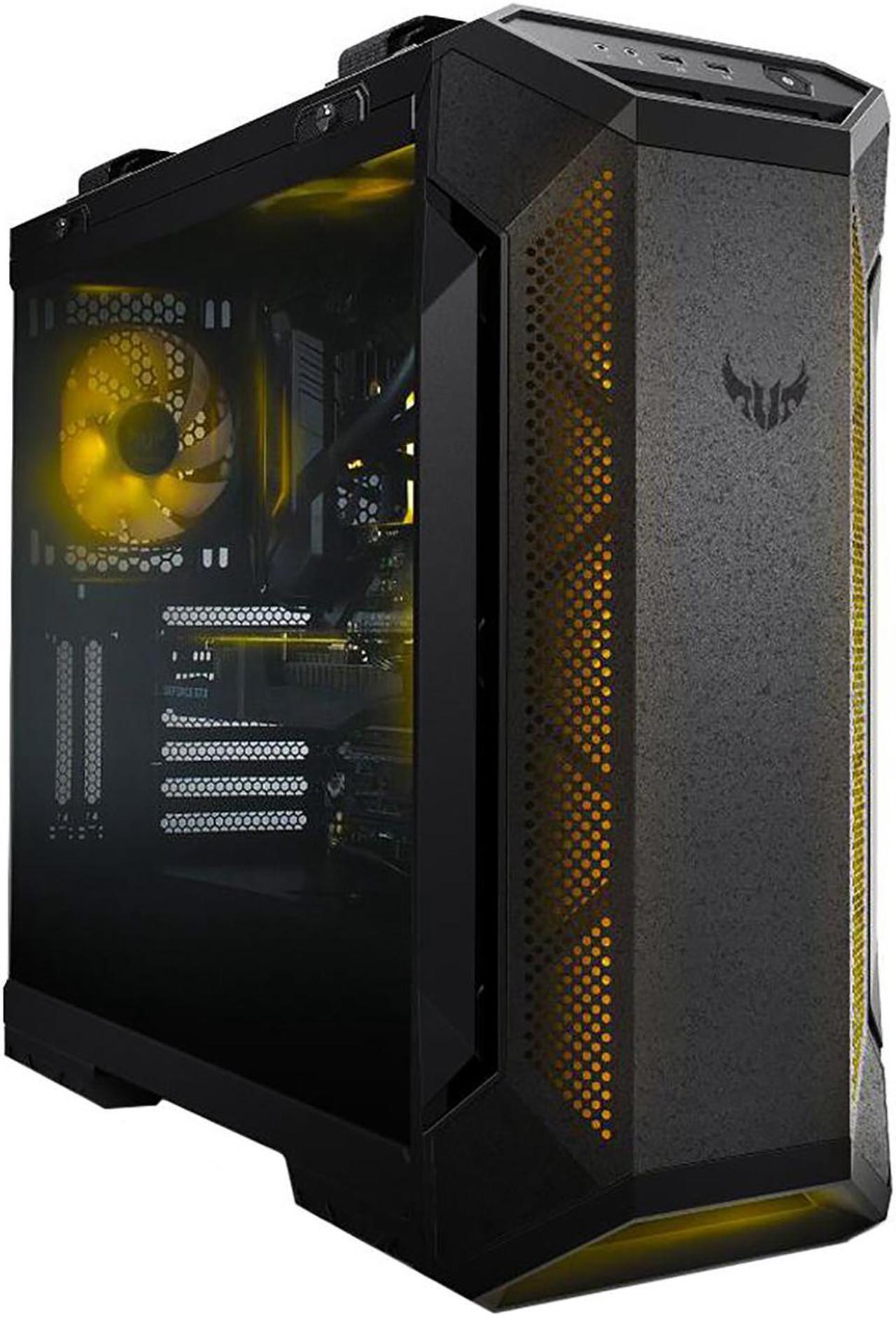 Main image of PRC TUF Gaming Series Special Edition Gaming Desktop PC AMD Ryzen 9 3900X 12-Core 3.8GHz 32GB DDR4-3200 RAM AMD Radeon RX 5700 XT 8GB GDDR6 WiFi 512GB NVMe M.2 SSD + 1 TB HD Windows 10 Pro