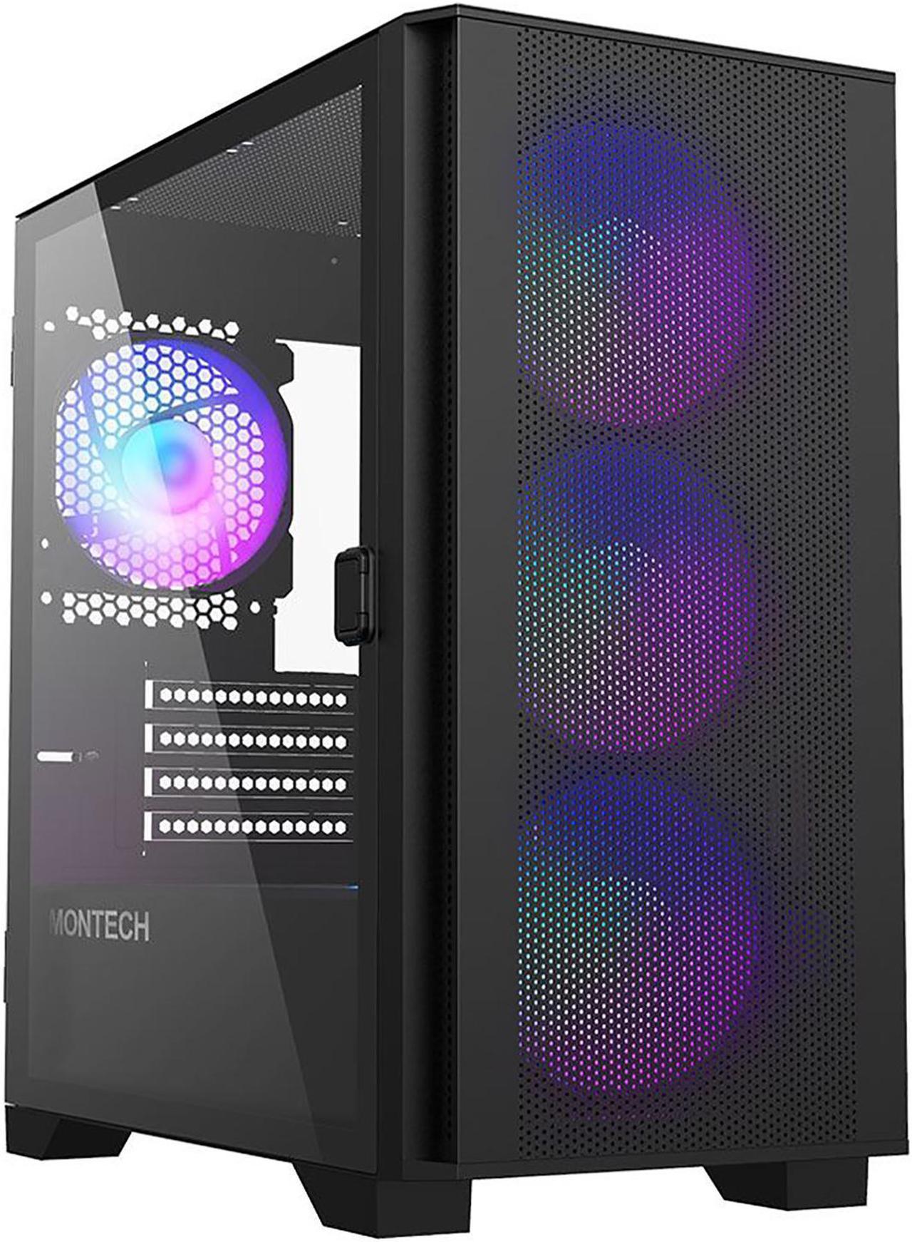 Custom Built PRC AMD Ryzen Vega Gaming Desktop PC AMD Ryzen 7 5700G 3.8GHz 8-Core Processor Vega 8 Graphics 8GB DDR4 RAM 256GB Solid State Drive Wi-Fi Windows 10 Professional