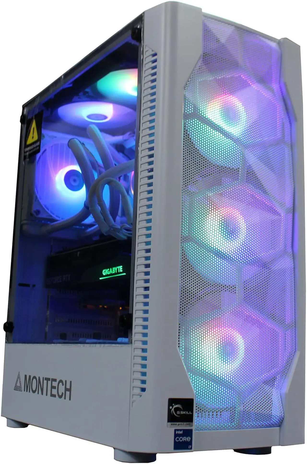 Main image of PRC White Magic Next-Level Gaming Desktop PC 12th Gen. Intel Core i7-12700K 3.6GHz 12-Core 32GB DDR5-5200 RAM NVIDIA GeForce RTX 3070 8GB GDDR6 1TB NVMe M.2 SSD Wi-Fi Bluetooth W11 Home