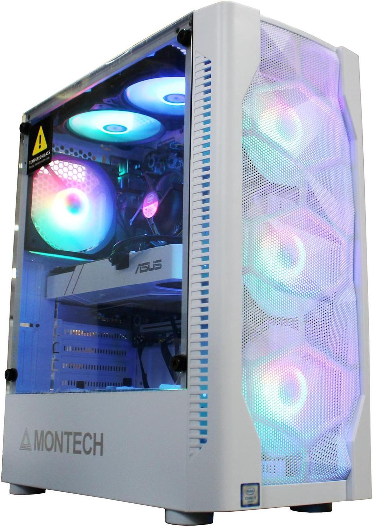 PRC WHITEGOLD Special Edition Custom Gaming PC Intel Core i7-2600 3.4GHz Quad Core 16GB DDR3 1TB SSD NVIDIA GeForce GTX 960 4GB GDDR5 Wi-Fi BT W10 Home