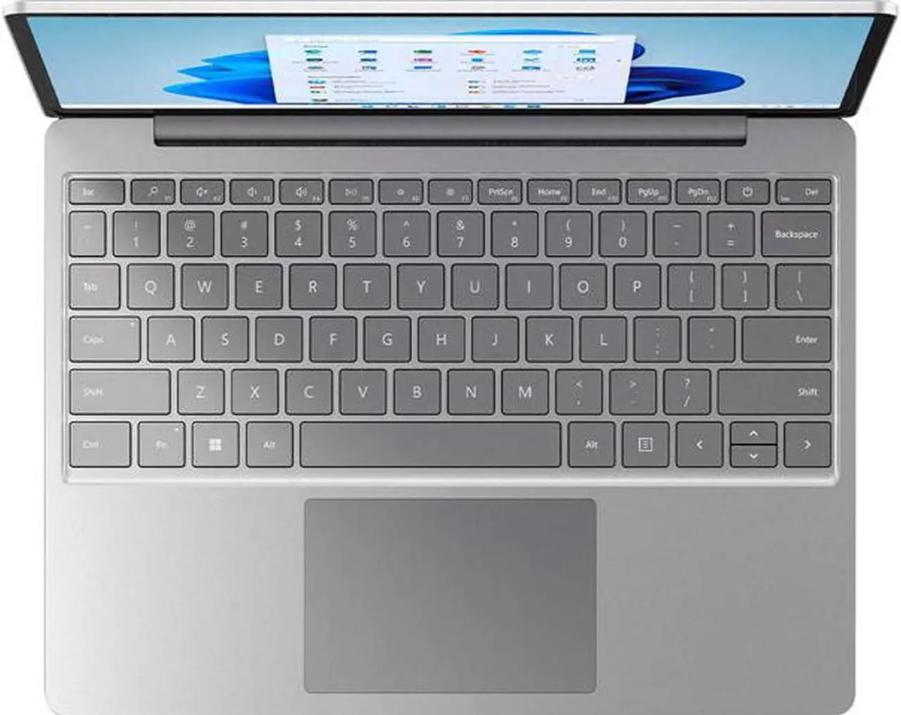 Alt view image 3 of 5 - Microsoft Laptop Surface Laptop Go 2 Intel Core i5-1135G7 16 GB LPDDR4X Memory 256 GB SSD Intel Iris Xe Graphics 12.4" Touchscreen Windows 11 Home 64-bit 8QC-00001