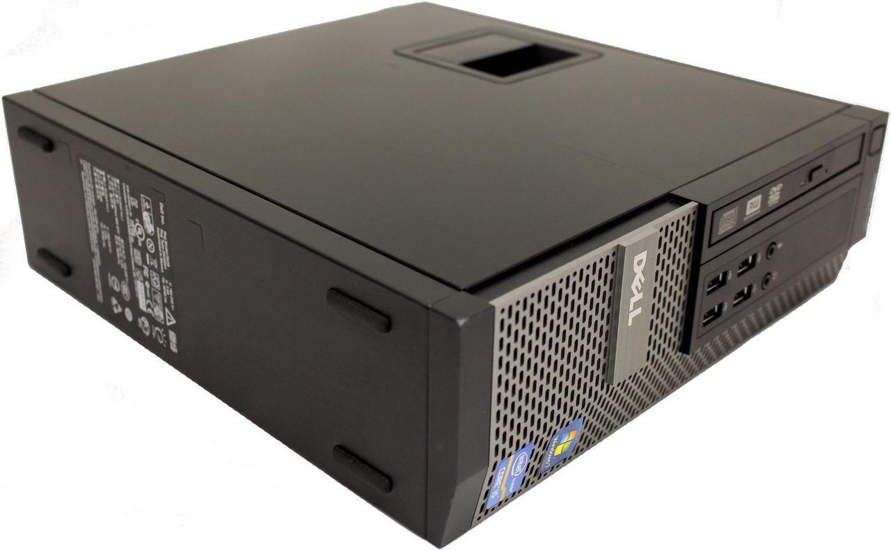 Dell Optiplex 790 SFF Desktop PC Intel Core i3-2100 3.10GHz 4 GB DDR3 SDRAM 320 GB HD DVD-RW Windows 7 Professional 64-Bit