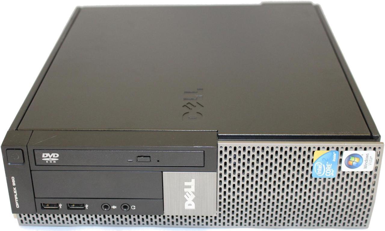 Dell OptiPlex 960 SFF Desktop Intel Core 2 Duo 3.0GHz 4GB DDR2 RAM 250 GB HD DVD Windows 7 Professional 64-Bit