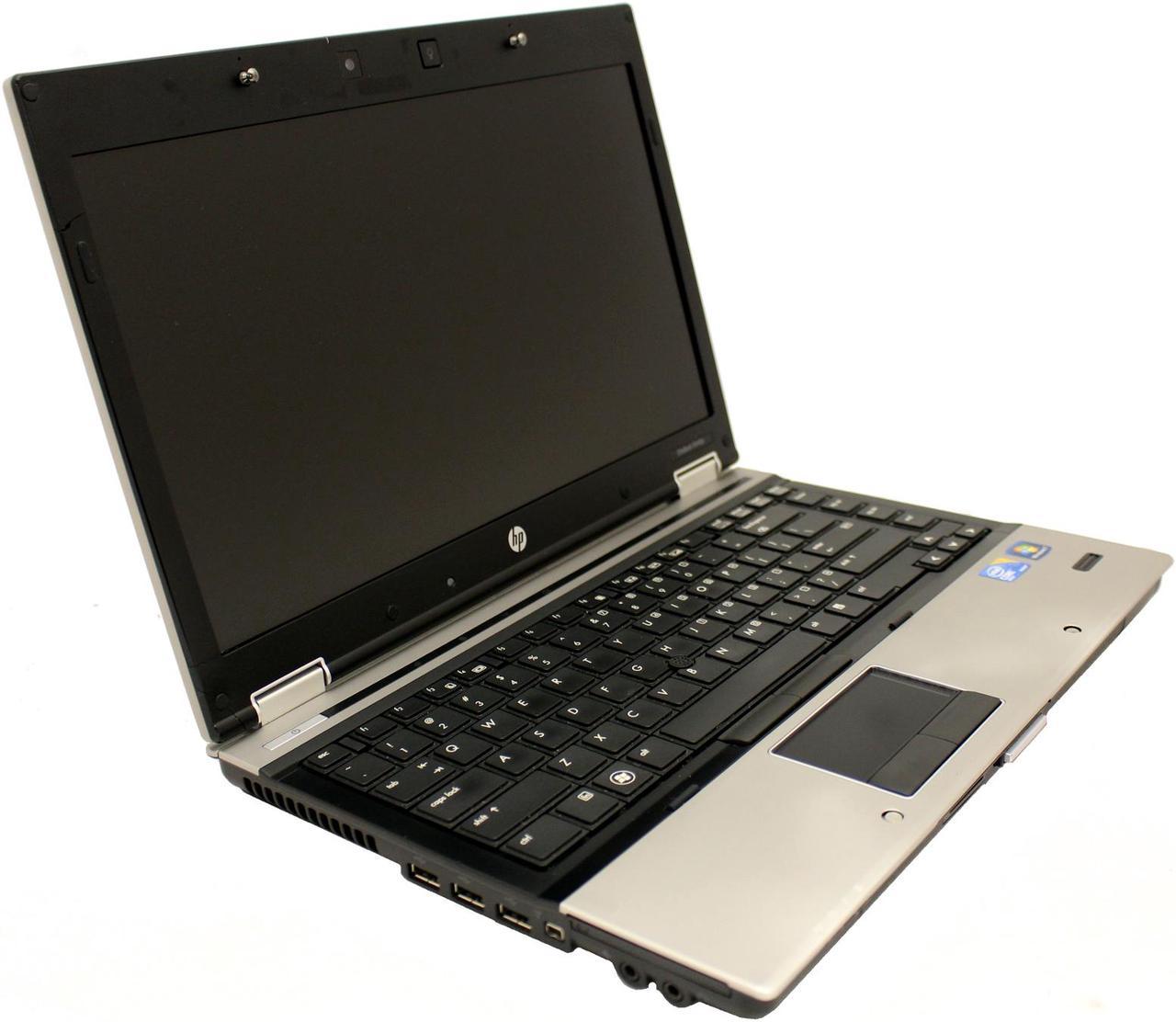 HP Elitebook 8440p 14" LED Notebook Intel Core i5-520M 2.4GHz 4GB DDR2 SDRAM 500GB HD DVD±RW DL 2MP Webcam Fingerprint Reader Microsoft Windows 7 Professional 64-Bit