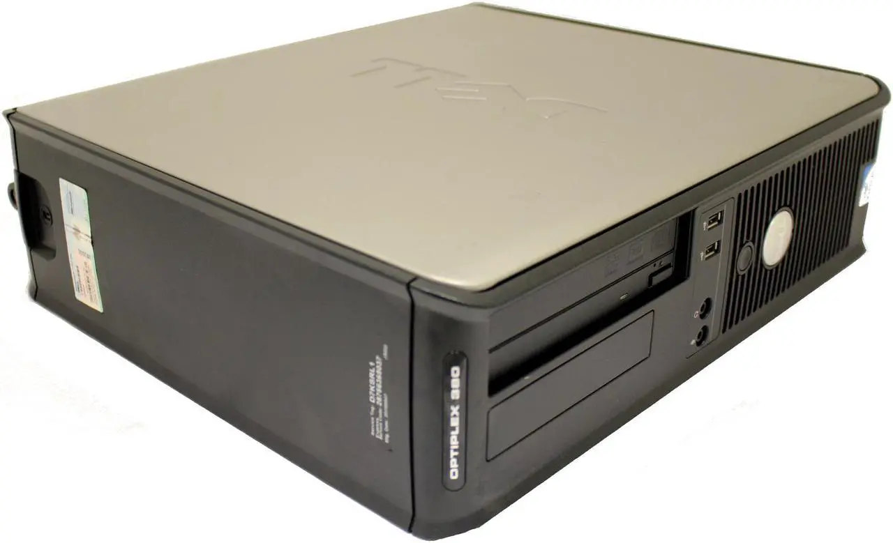 Main image of Dell OptiPlex 380 Desktop Computer Core 2 Duo 3.0GHz 4GB DDR3 RAM 500GB HD DVD-RW Microsoft Windows 7 Professional 64-Bit